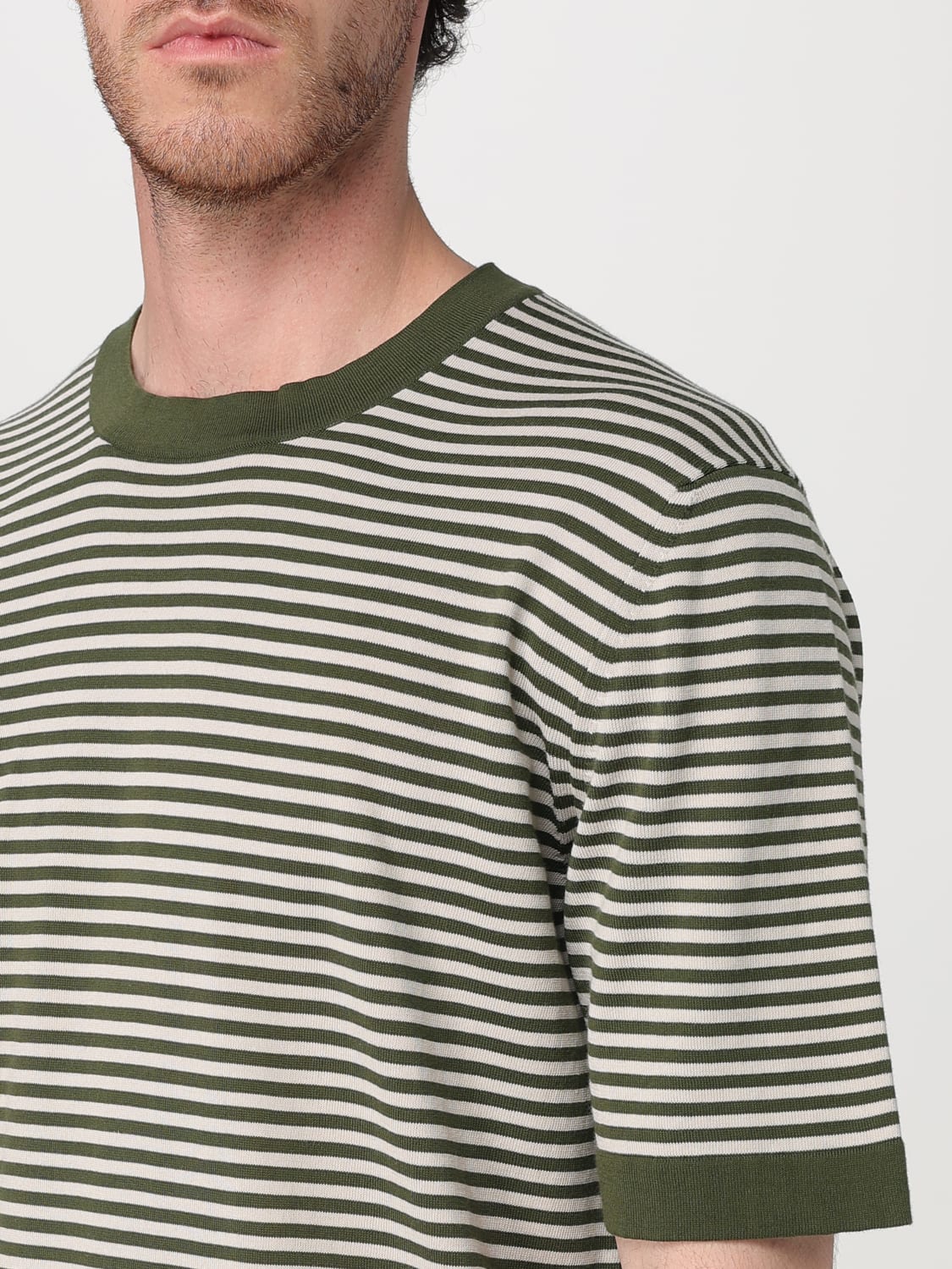 Tシャツ・カットソー K-WAY Men T-shirt Green K61274W B0K K-WAY:Tシャツ メンズ - グリーン | GIGLIO.COMオンラインのK