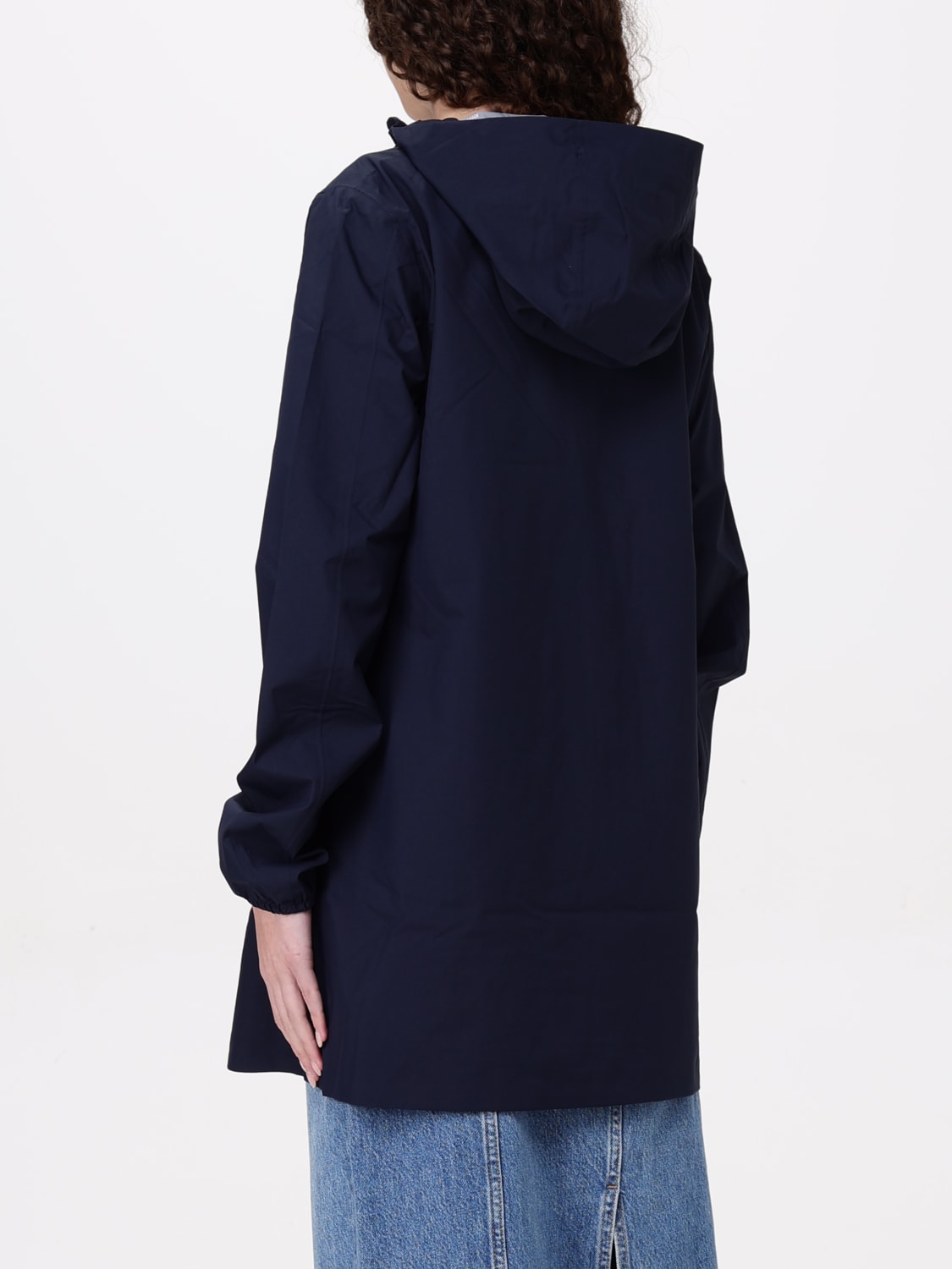 ジャケット K WAY Women Jackets K51221W 193 BLUE K-WAY: Jacket woman - Blue | K-Way jacket K5127NW online at