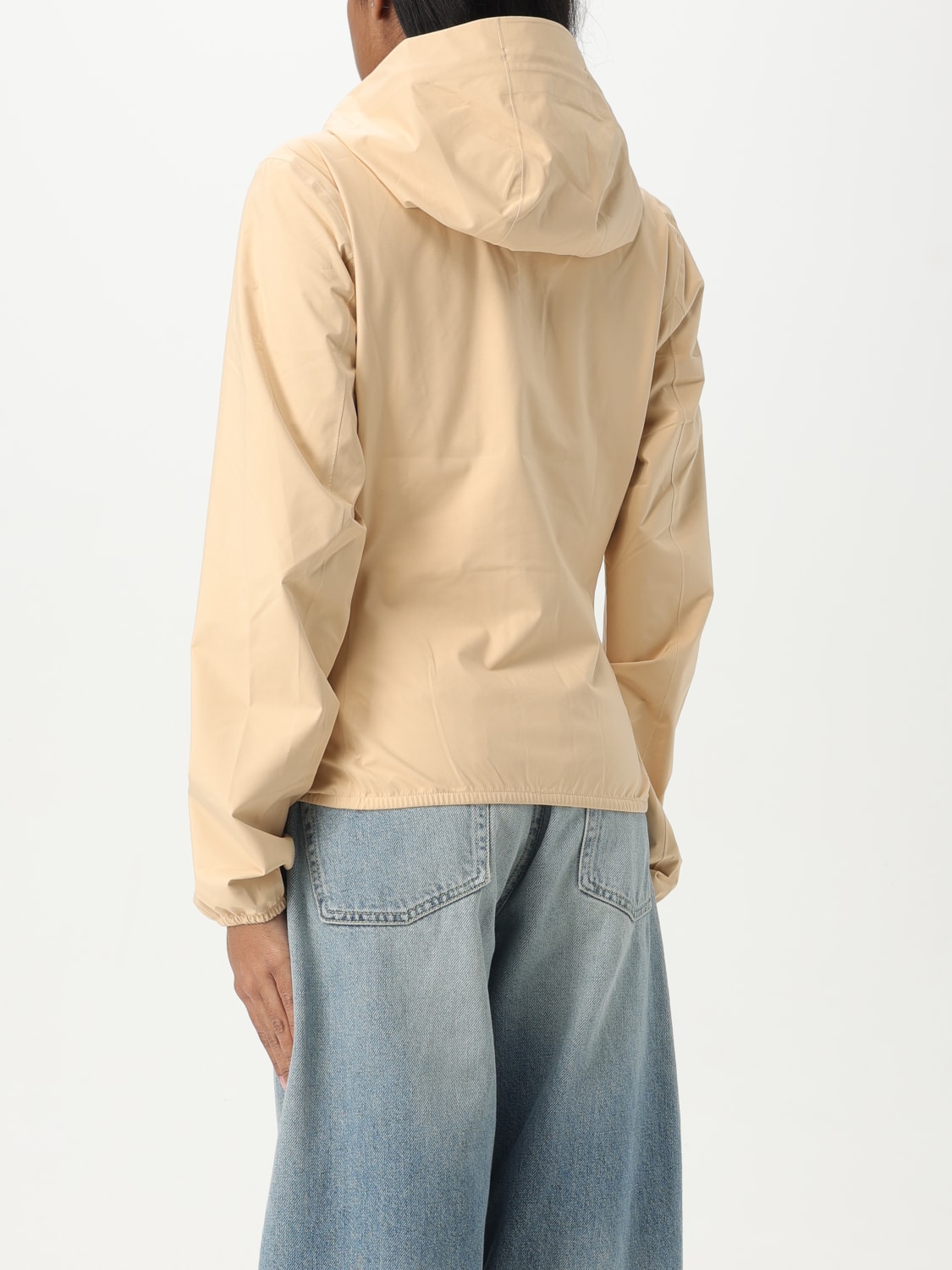 ジャケット K-WAY Woman Jacket Beige K5127LW W6I K-WAY: Jacket woman - Beige | K-Way jacket K5127LW online at