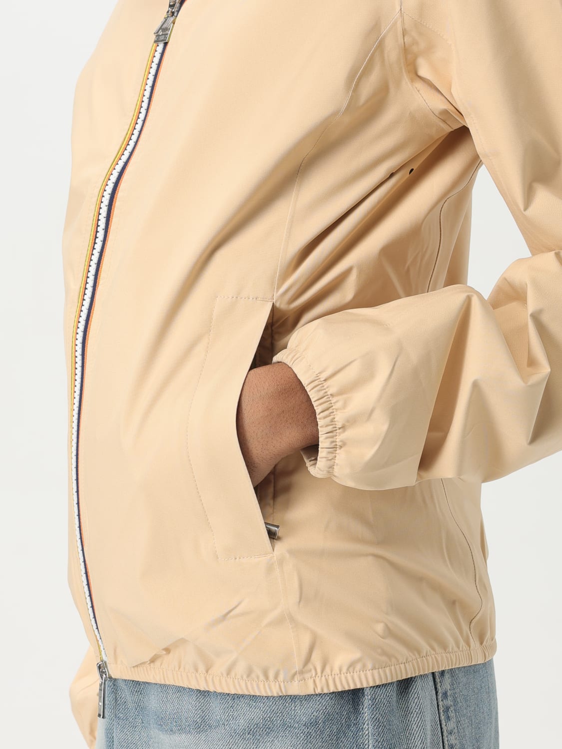 ジャケット K-WAY Woman Jacket Beige K5127LW W6I K-WAY: Jacket woman - Beige | K-Way jacket K5127LW online at