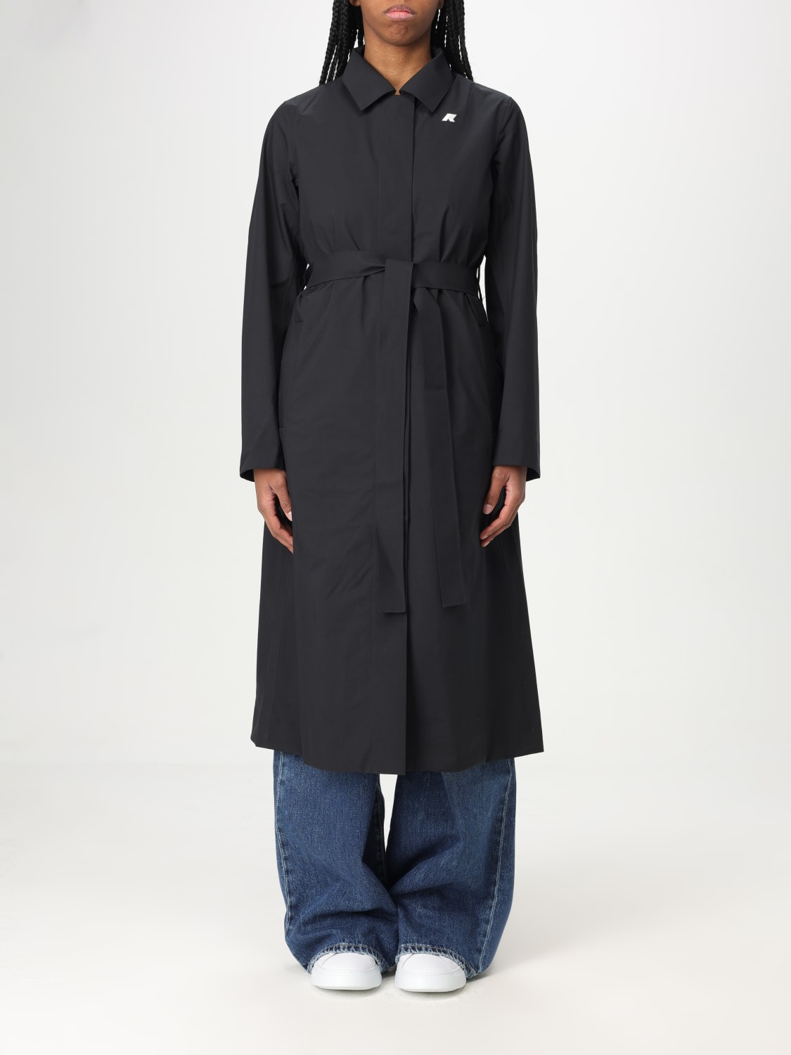 ジャケット K-WAY Woman Jacket Black K61337W USY K-WAY: Jacket woman - Black | K-Way jacket K61337W online at