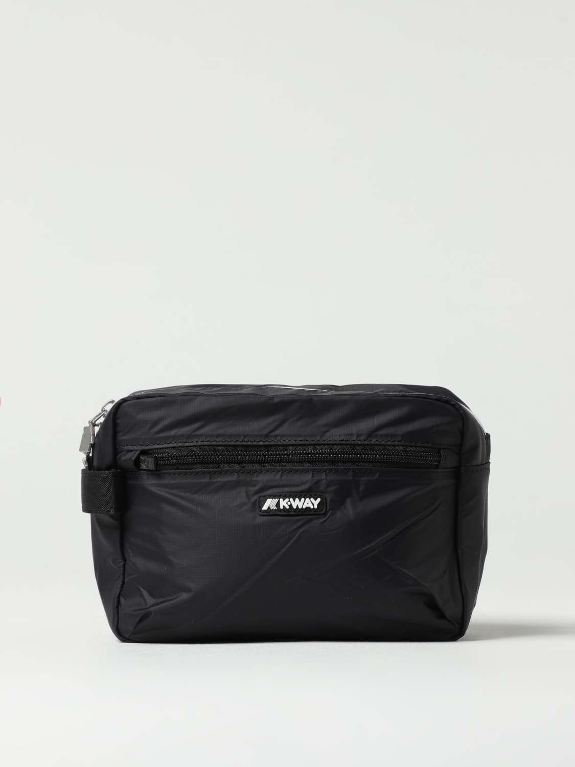 K-WAY ACCESSORI BEAUTY: Beauty case K-Way in nylon , Nero - Img 1