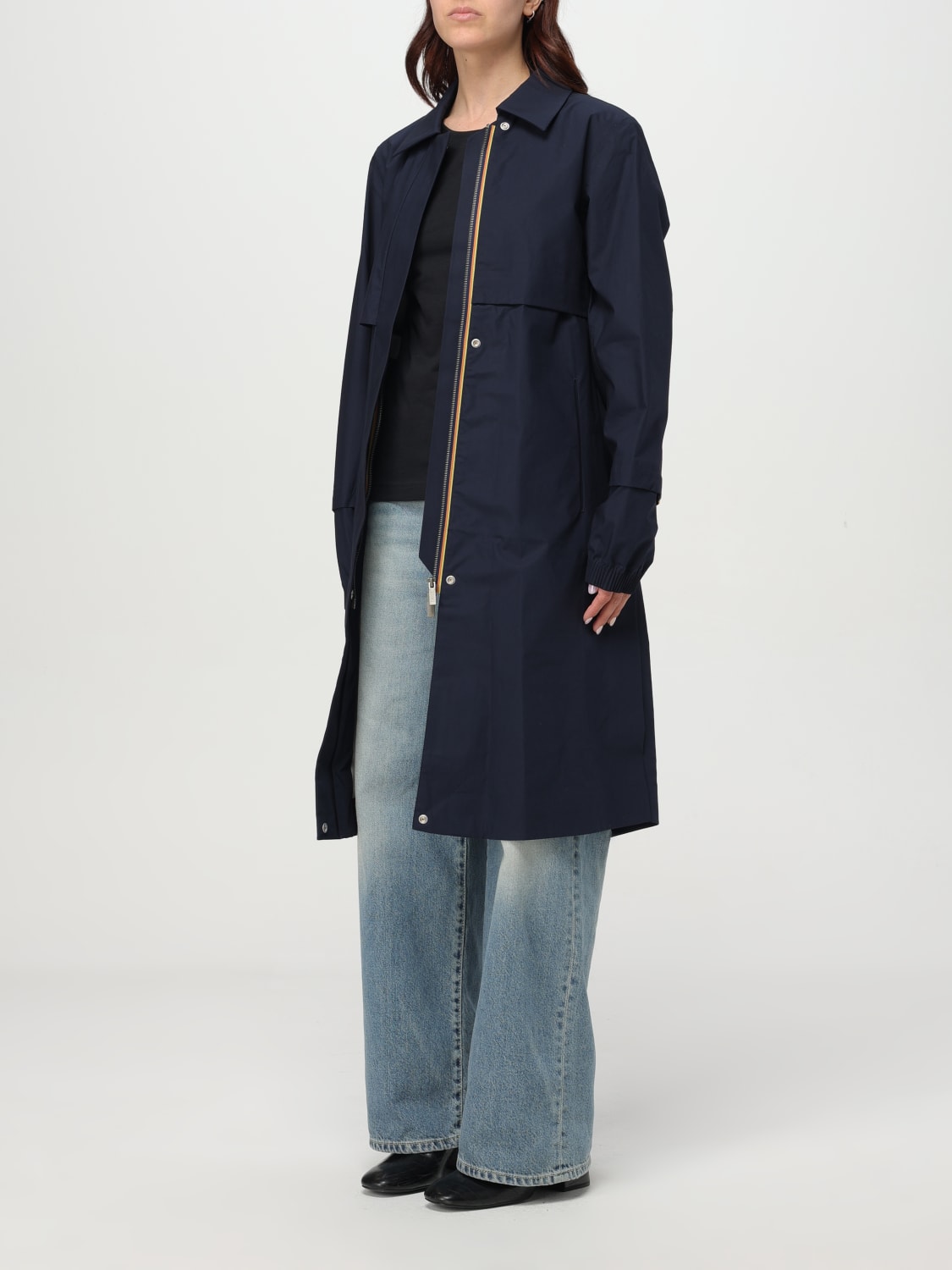 K-WAY JACKE: Jacke damen K-way, Blau - Img 3