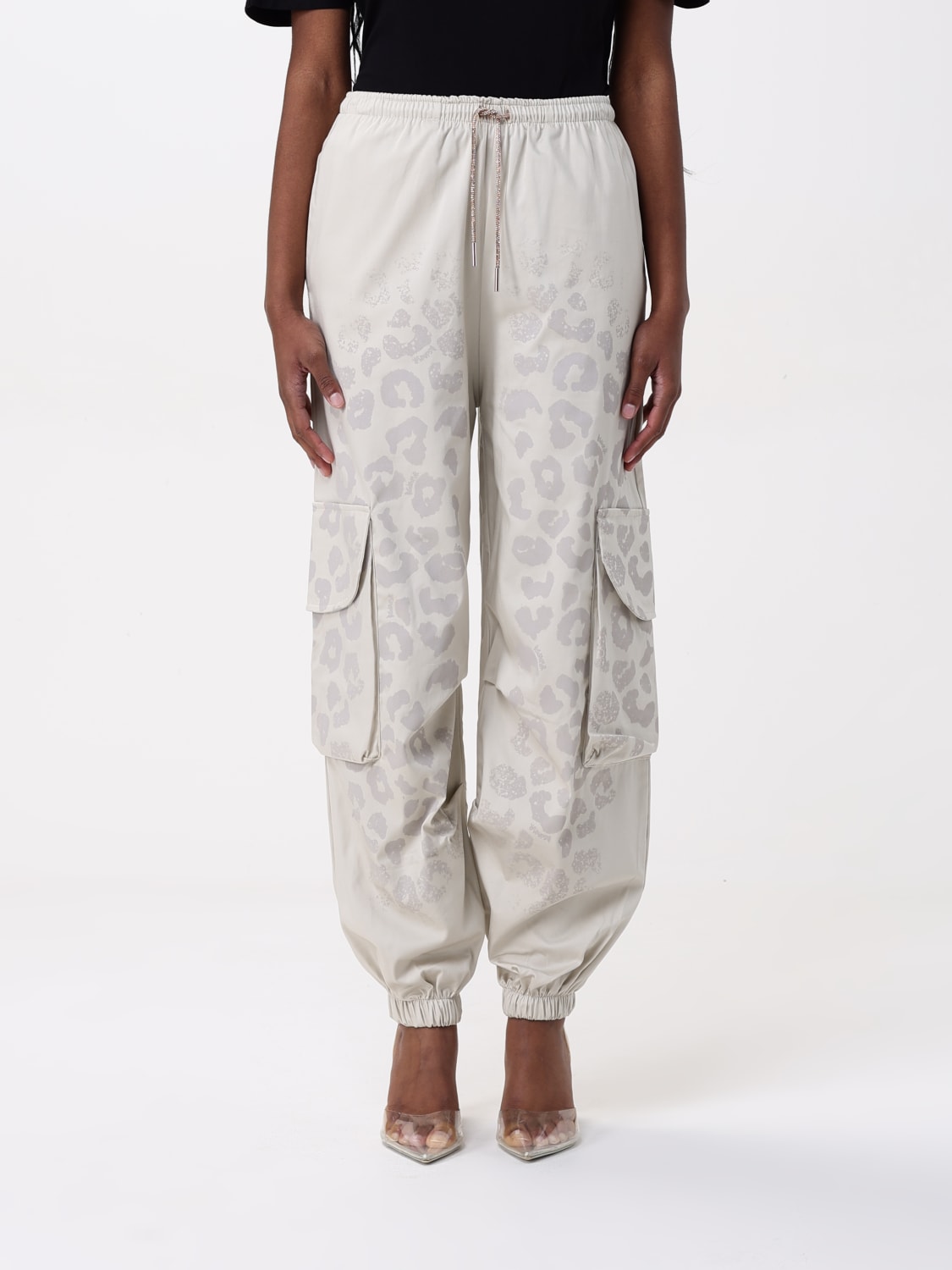 DISCLAIMER: Pants woman - Beige | Disclaimer pants DS54969