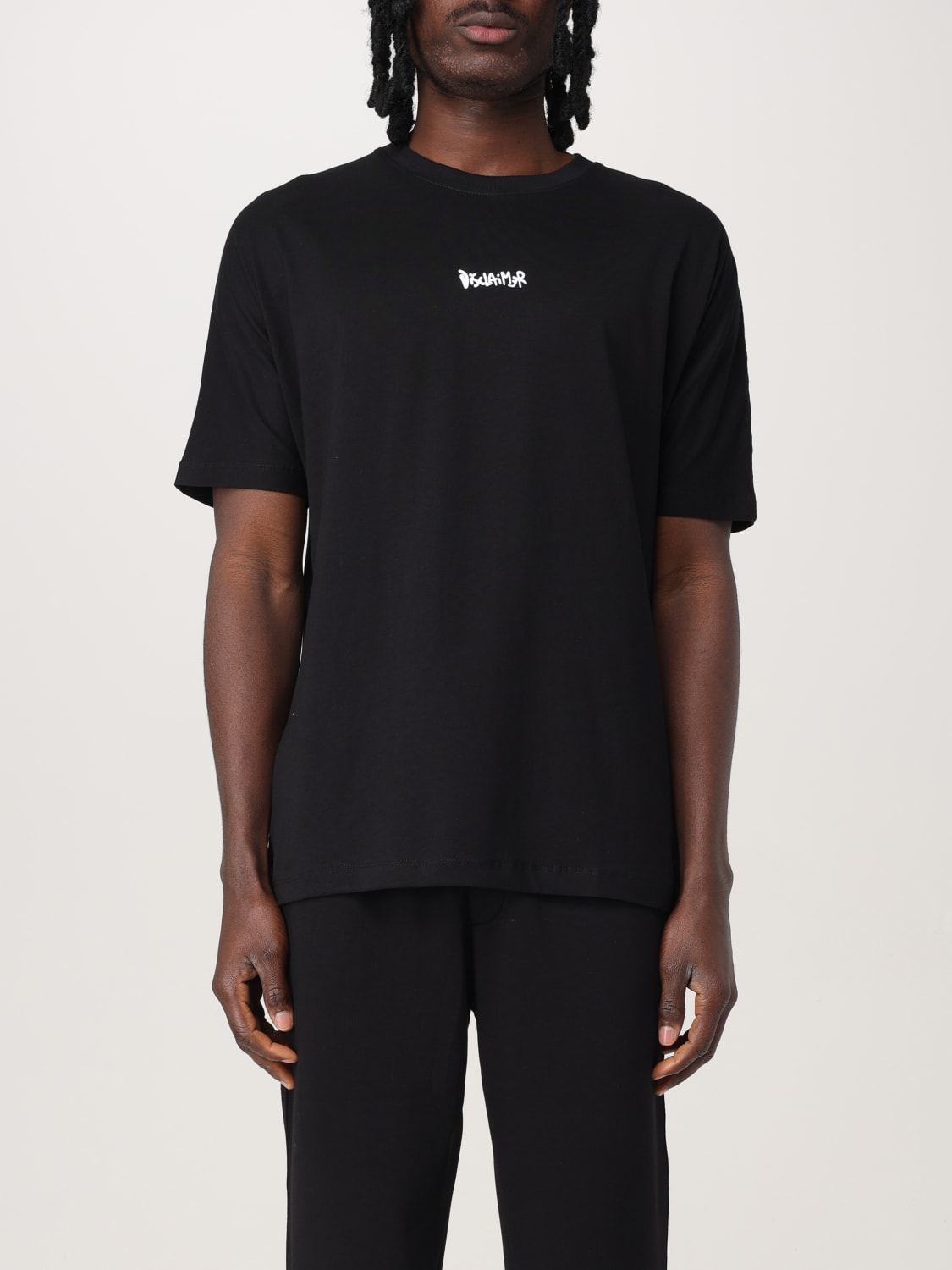 DISCLAIMER T-SHIRT: T-shirt men Disclaimer, Black - Img 1