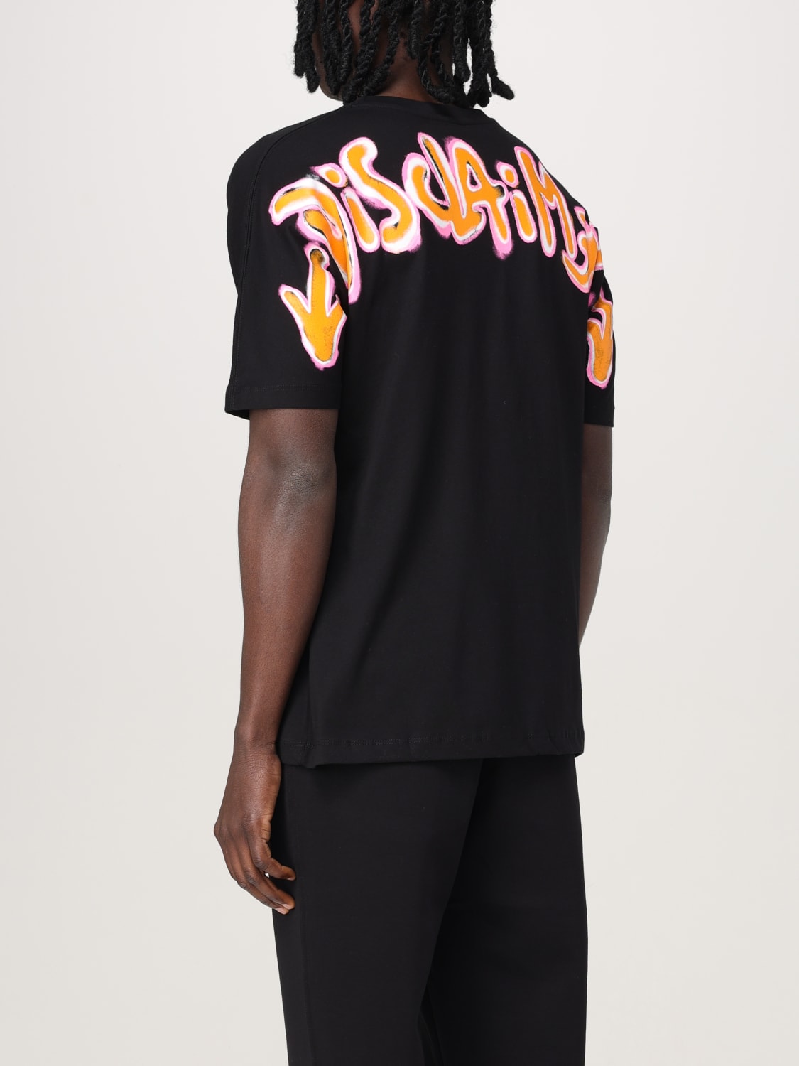 DISCLAIMER T-SHIRT: T-shirt men Disclaimer, Black - Img 2
