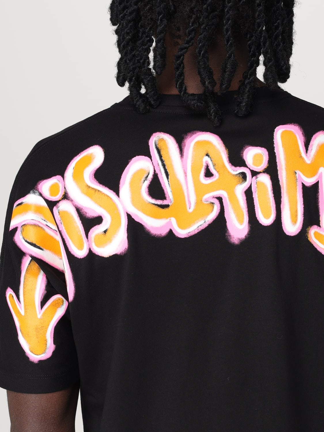 DISCLAIMER T-SHIRT: T-shirt men Disclaimer, Black - Img 3