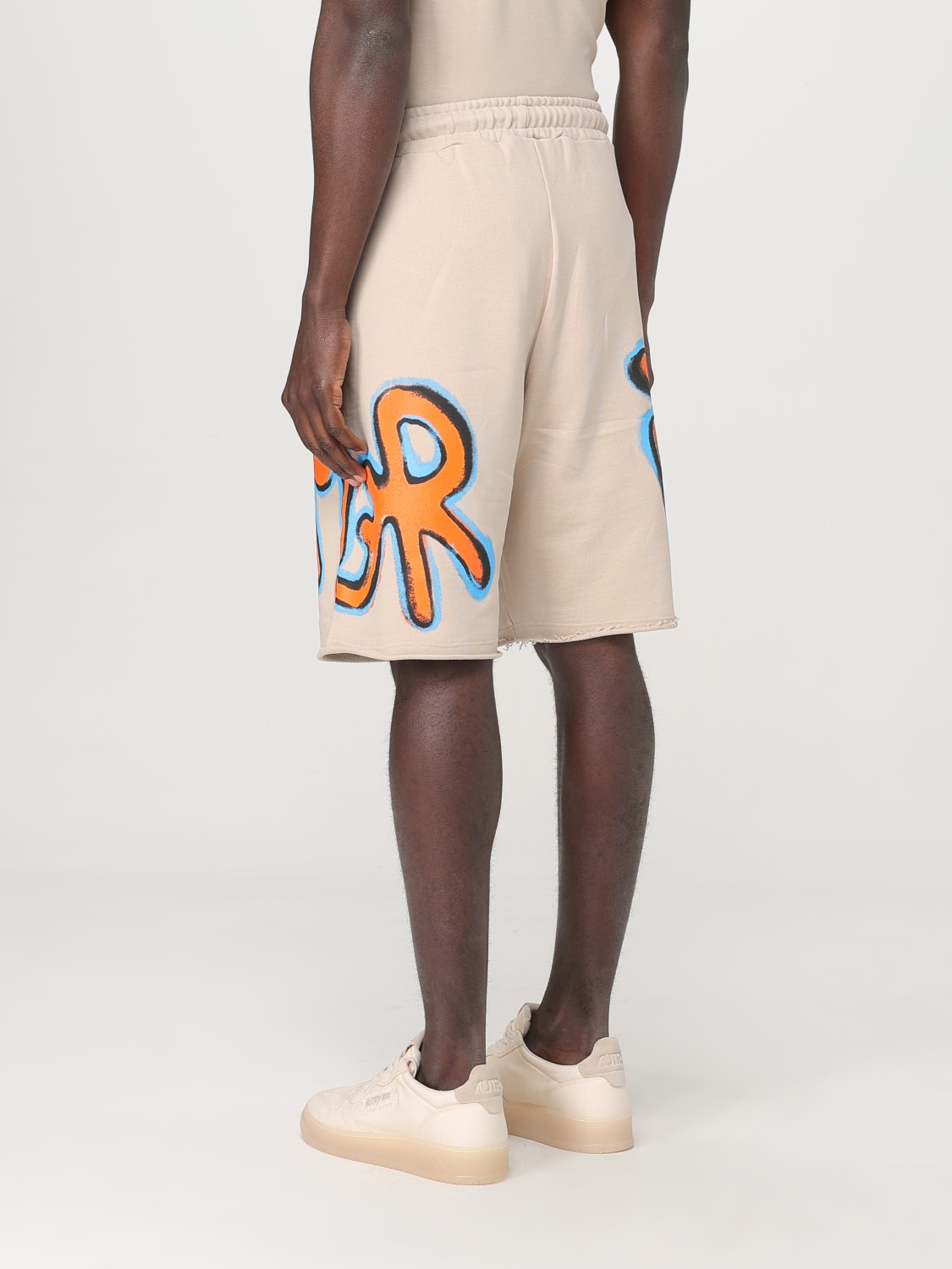 DISCLAIMER SHORTS: Short men Disclaimer, Beige - Img 2
