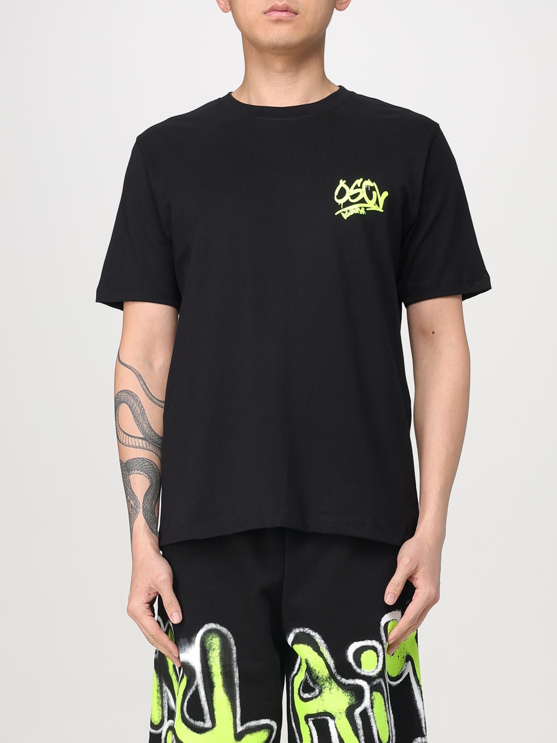 DISCLAIMER T-SHIRT: T-shirt men Disclaimer, Black - Img 1