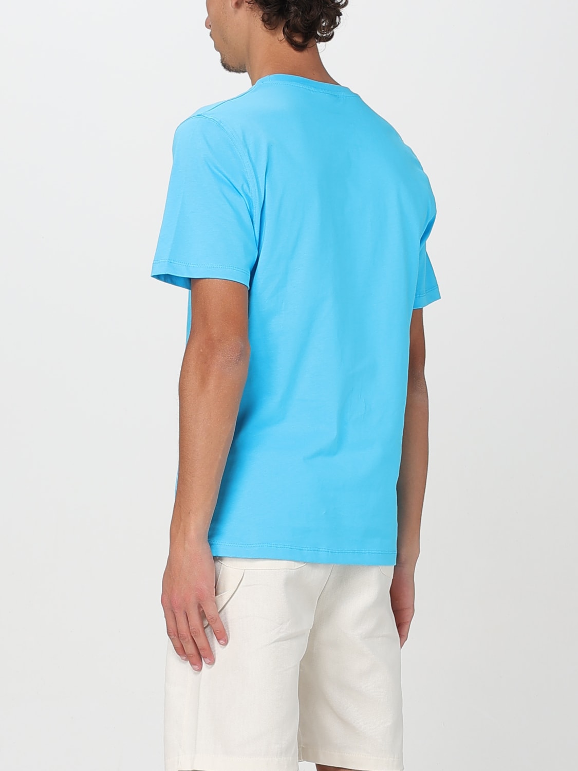 DISCLAIMER T-SHIRT: T-shirt men Disclaimer, Turquoise - Img 2