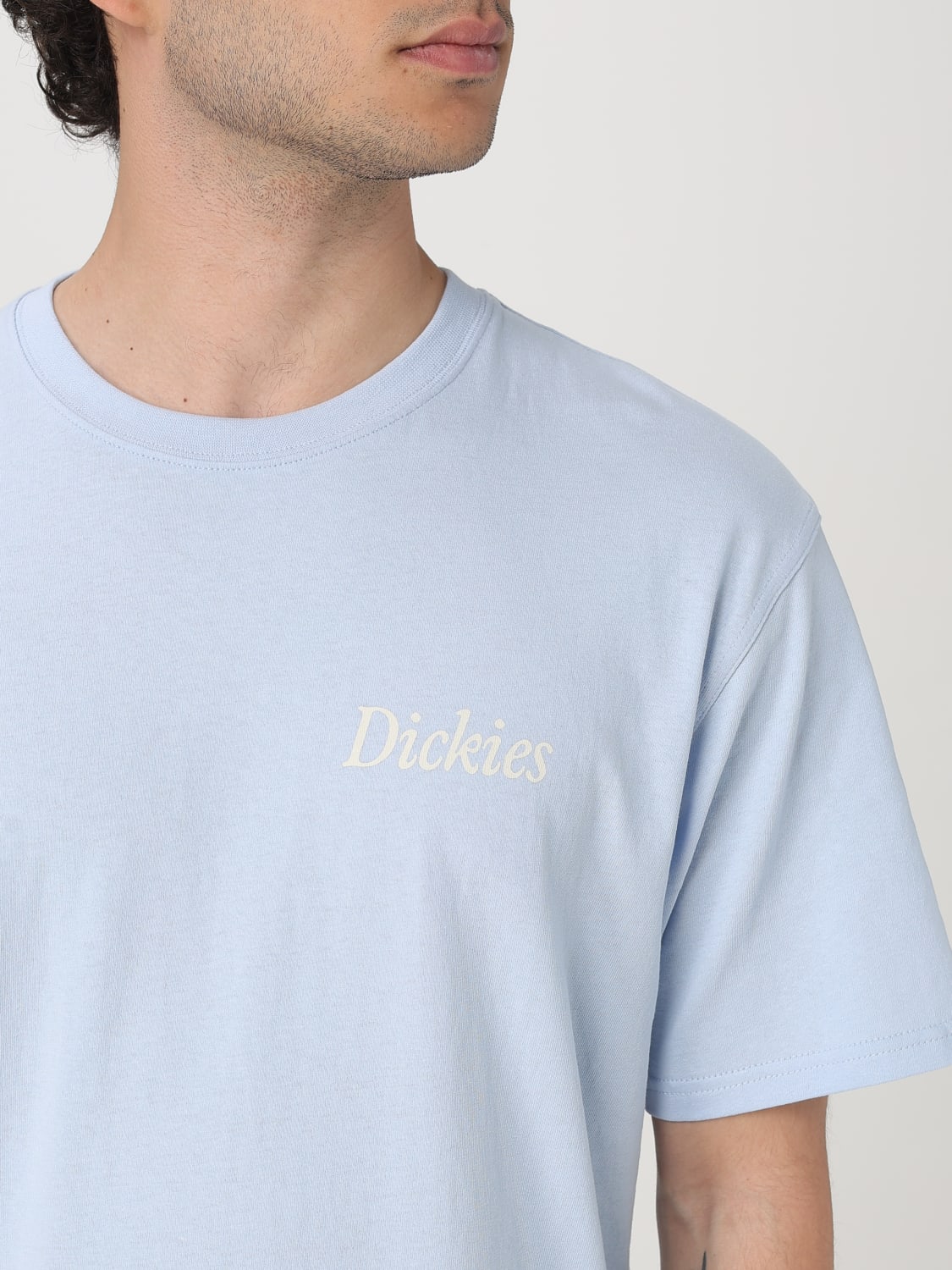 Tシャツ・カットソー DICKIES Men T-shirt Sky Blue DK0A4Z92 K541 DICKIES: T-shirt men - Sky Blue | Dickies t-shirt DK0A4Z92