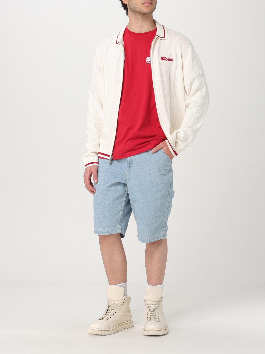 DICKIES T恤: T恤 男士 Dickies, 红色 - Img 2