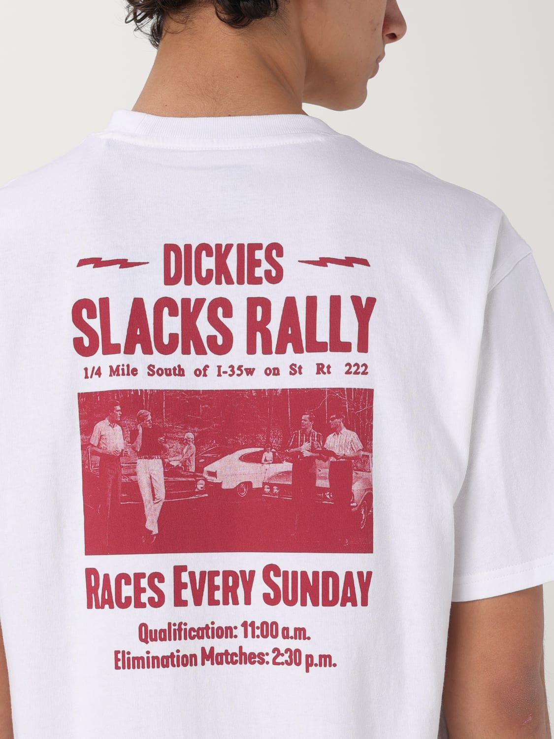 DICKIES T-SHIRT: T-shirt men Dickies, White - Img 4