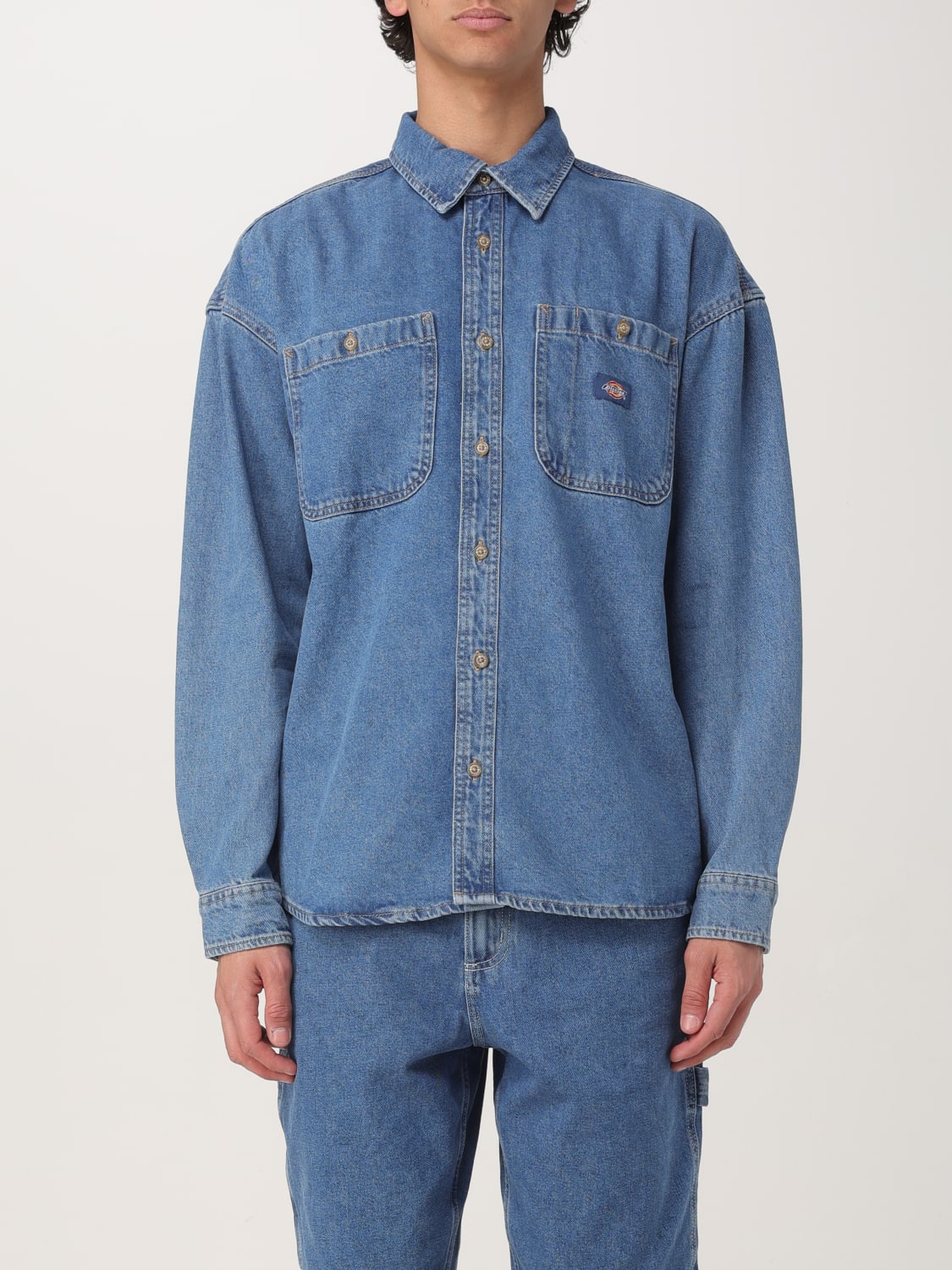 DICKIES SHIRT: Shirt men Dickies, Denim - Img 1