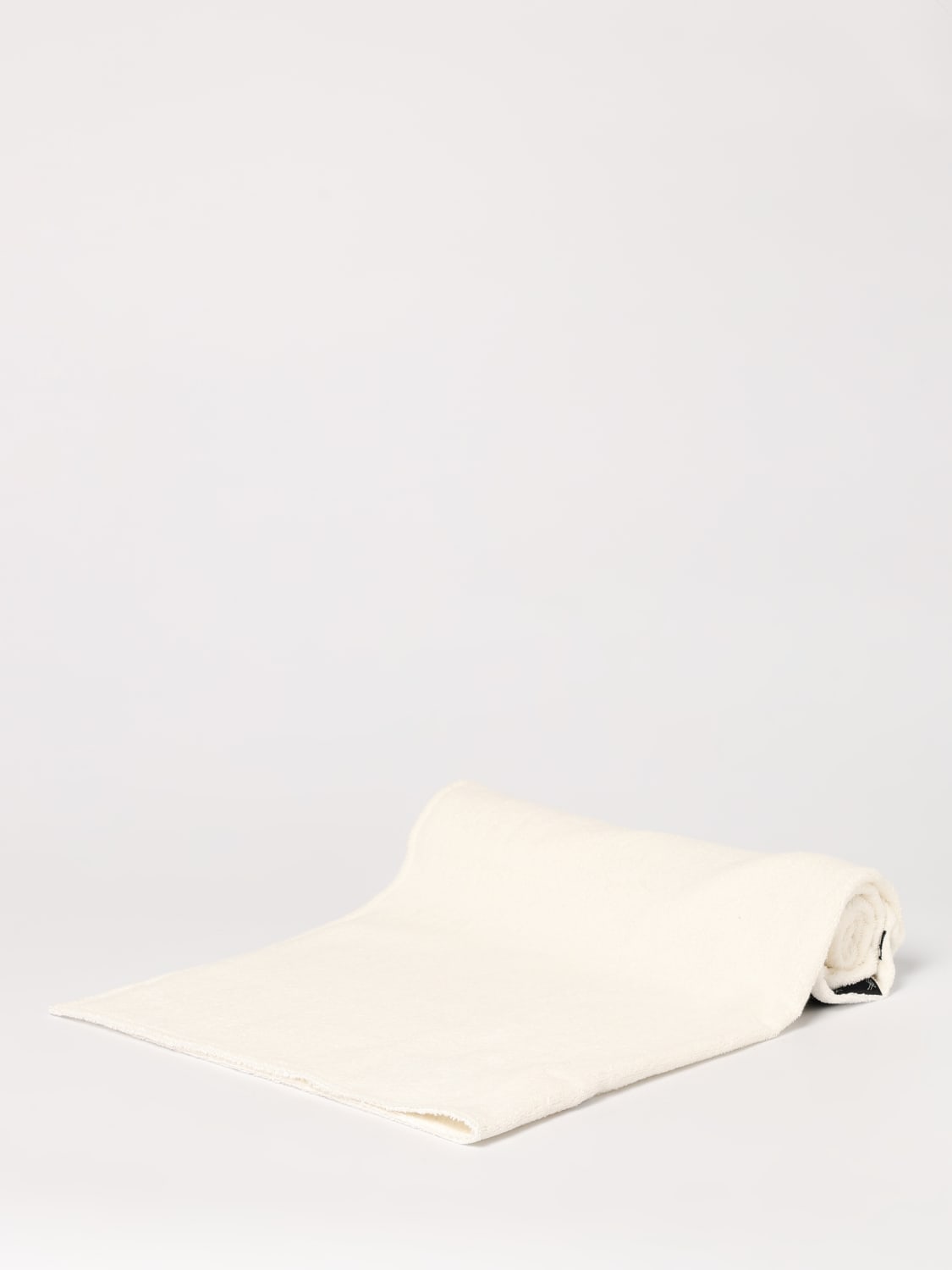 ELISABETTA FRANCHI LA MIA BAMBINA BATHROBE: Beach towel girl kids Elisabetta Franchi La Mia Bambina, Yellow Cream - Img 1