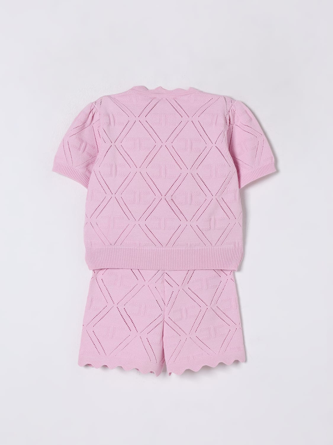 ELISABETTA FRANCHI LA MIA BAMBINA JUMPSUIT: Jumpsuit kids Elisabetta Franchi La Mia Bambina, Pink - Img 2