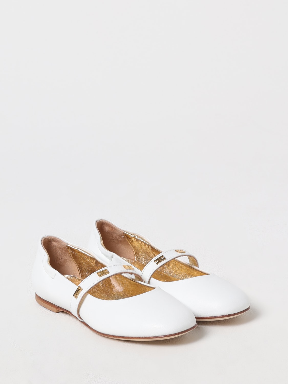 ELISABETTA FRANCHI LA MIA BAMBINA SHOES: Shoes kids Elisabetta Franchi La Mia Bambina, White - Img 2