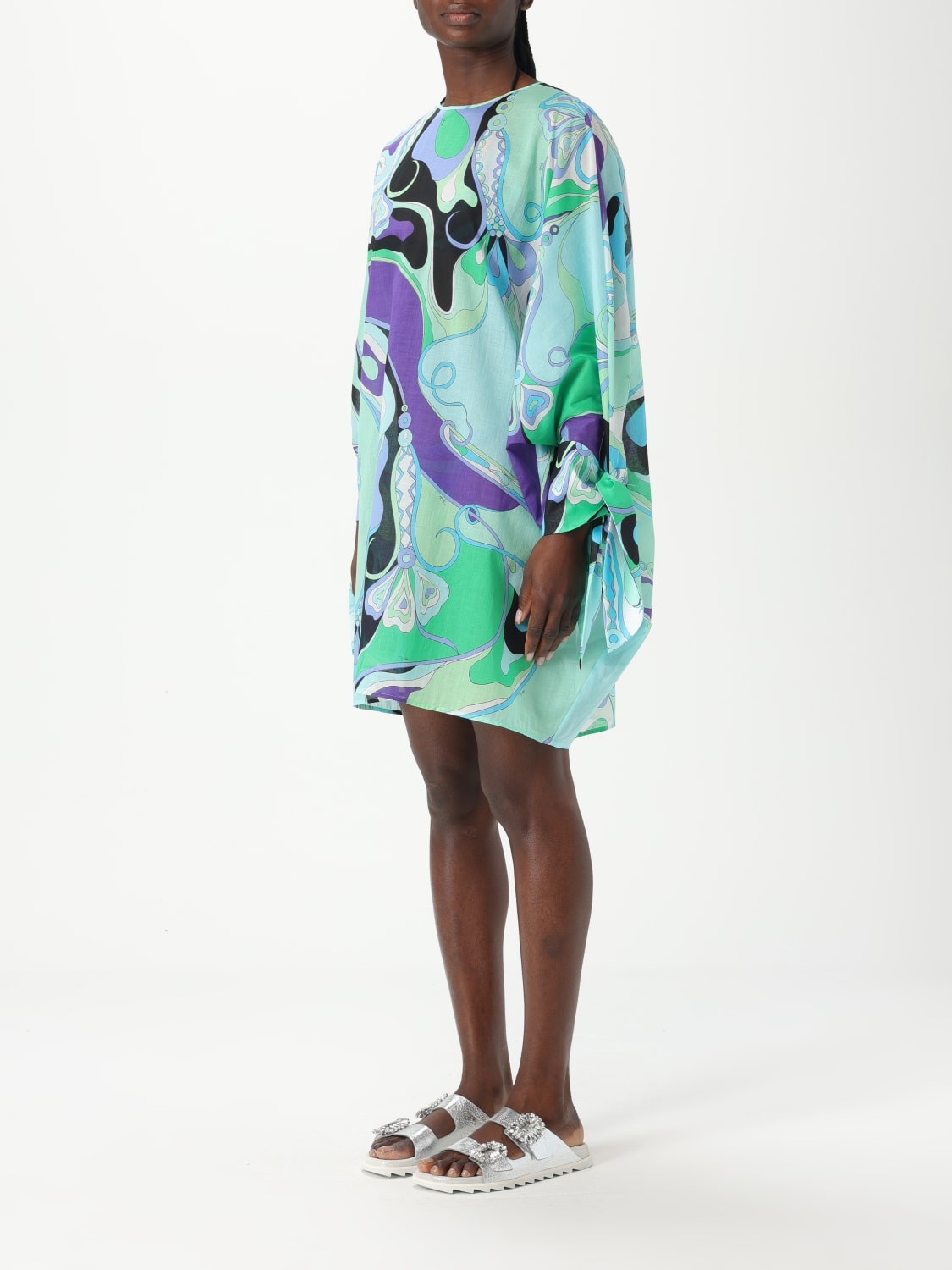 PUCCI KLEID: Kleider damen Pucci, Grün - Img 3