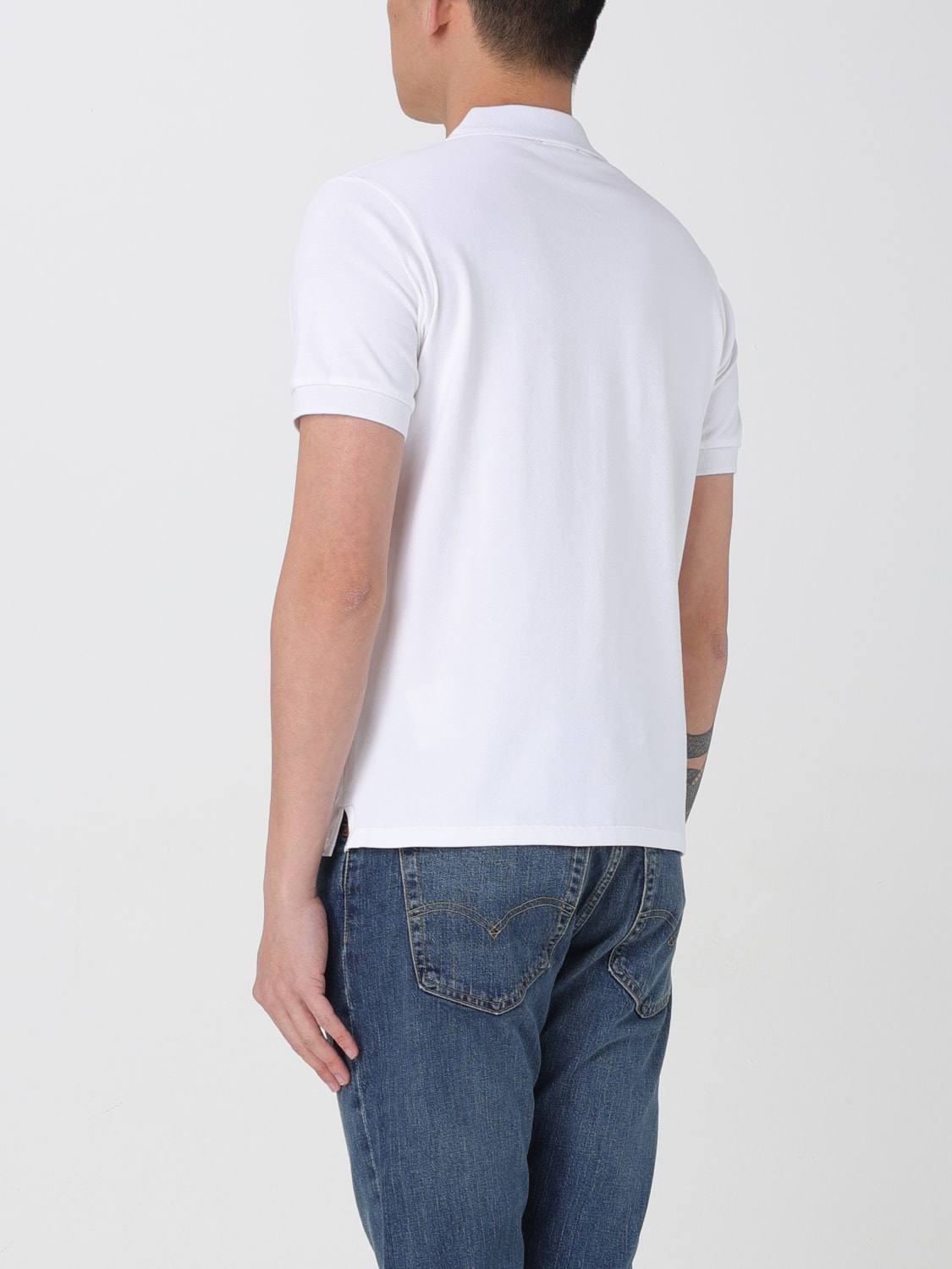 ADD POLO SHIRT: Polo shirt men Add, White - Img 2