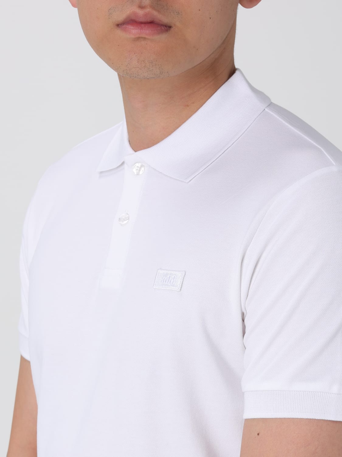 ADD POLO SHIRT: Polo shirt men Add, White - Img 3