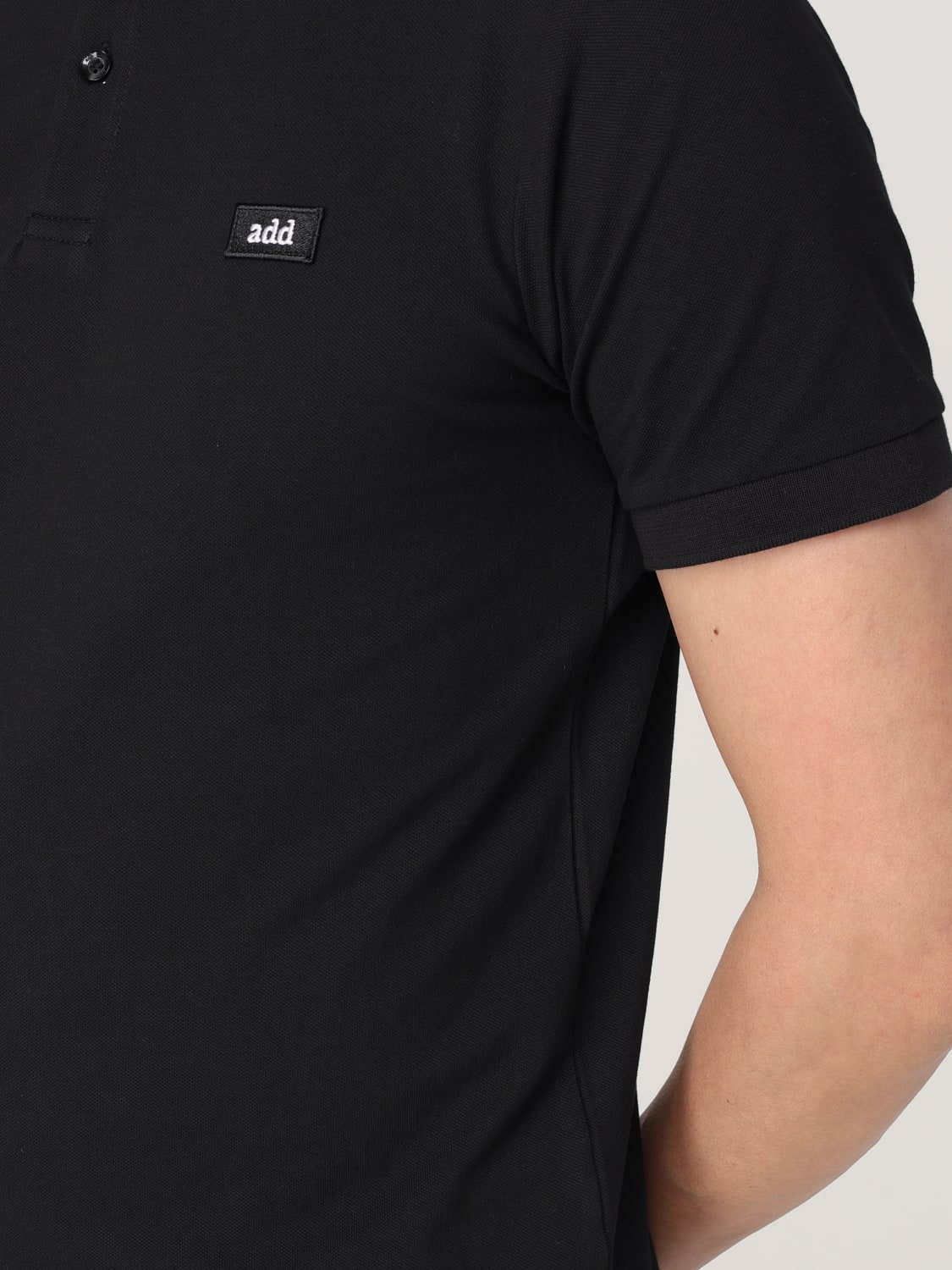 ADD POLO: Polo hombre Add, Negro - Img 3