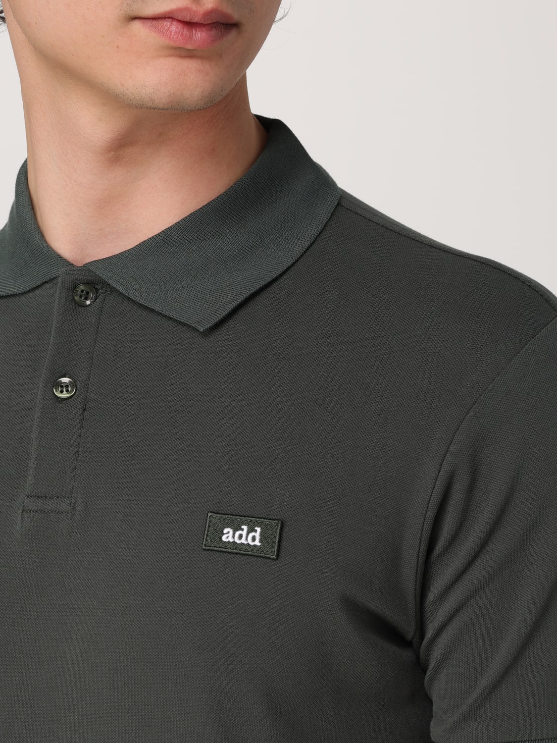 ADD POLO SHIRT: Polo shirt men Add, Military - Img 3