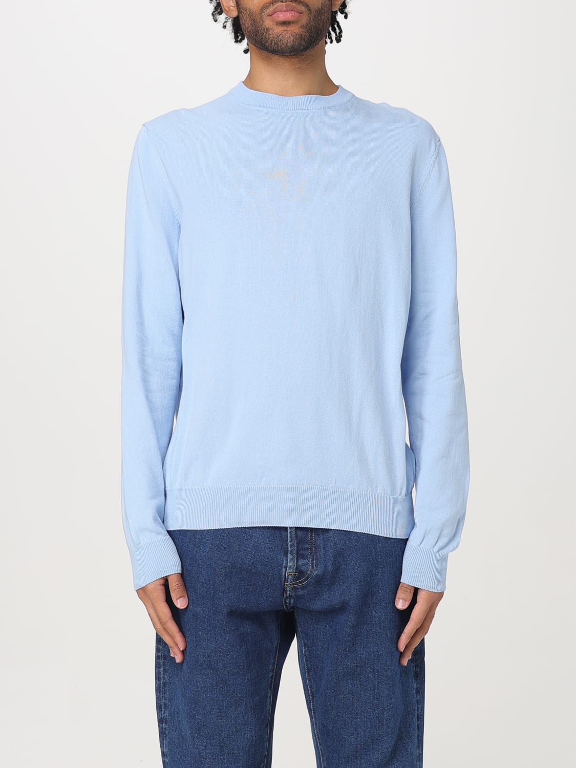 ADD SWEATER: Sweater men Add, Gnawed Blue - Img 1