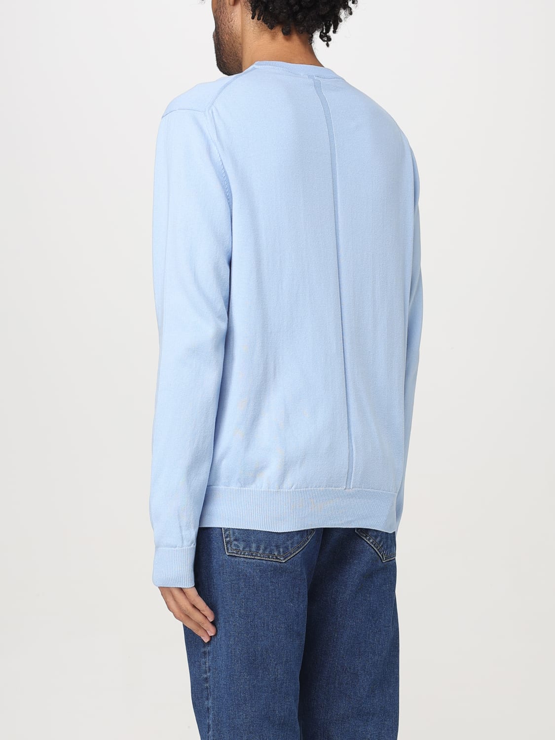 ADD SWEATER: Sweater men Add, Gnawed Blue - Img 2