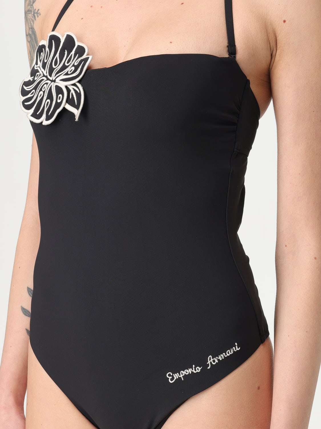 EMPORIO ARMANI SWIMWEAR COSTUME: Costume da bagno Emporio Armani Swimwear, Nero - Img 3
