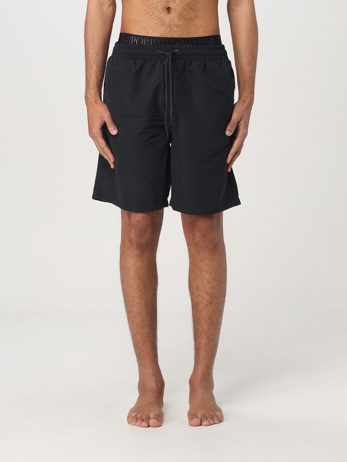 EMPORIO ARMANI SWIMWEAR COSTUME: Costume da bagno Emporio Armani Swimwear, Nero - Img 1