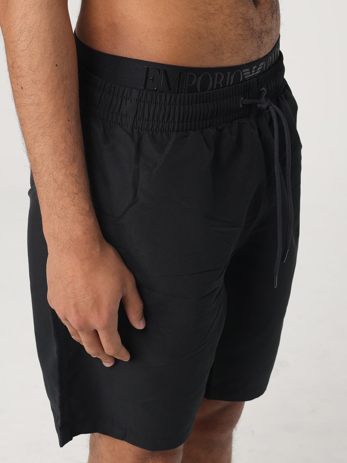 EMPORIO ARMANI SWIMWEAR COSTUME: Costume da bagno Emporio Armani Swimwear, Nero - Img 3