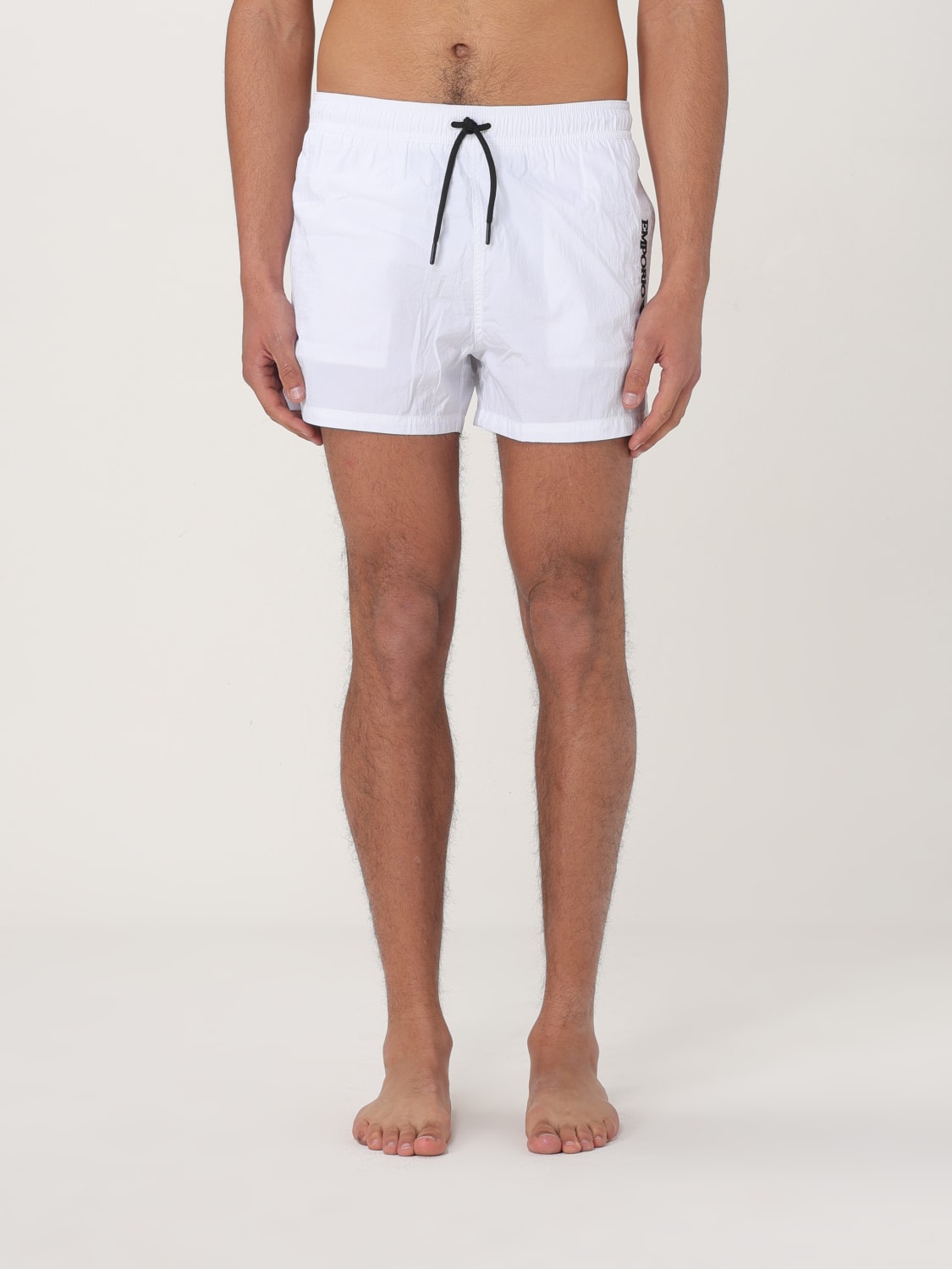 EMPORIO ARMANI SWIMWEAR COSTUME: Costume da bagno Emporio Armani Swimwear, Bianco - Img 1