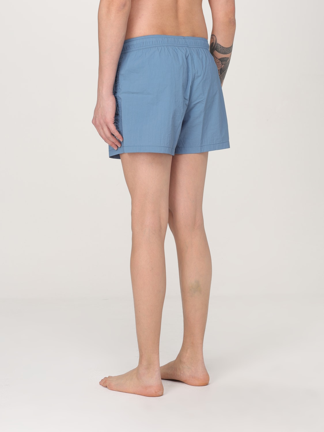 EMPORIO ARMANI SWIMWEAR COSTUME: Costume da bagno Emporio Armani Swimwear, Celeste - Img 2