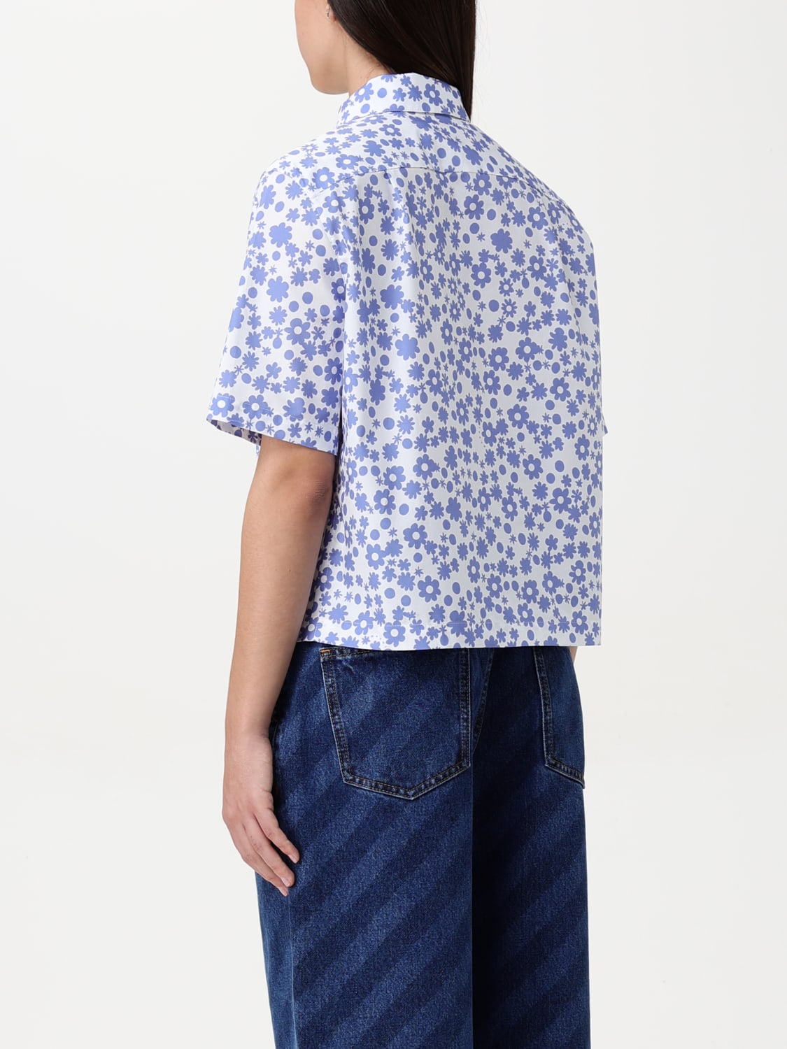 MARNI HEMDBLUSE: Hemdbluse damen Marni, Blau - Img 3