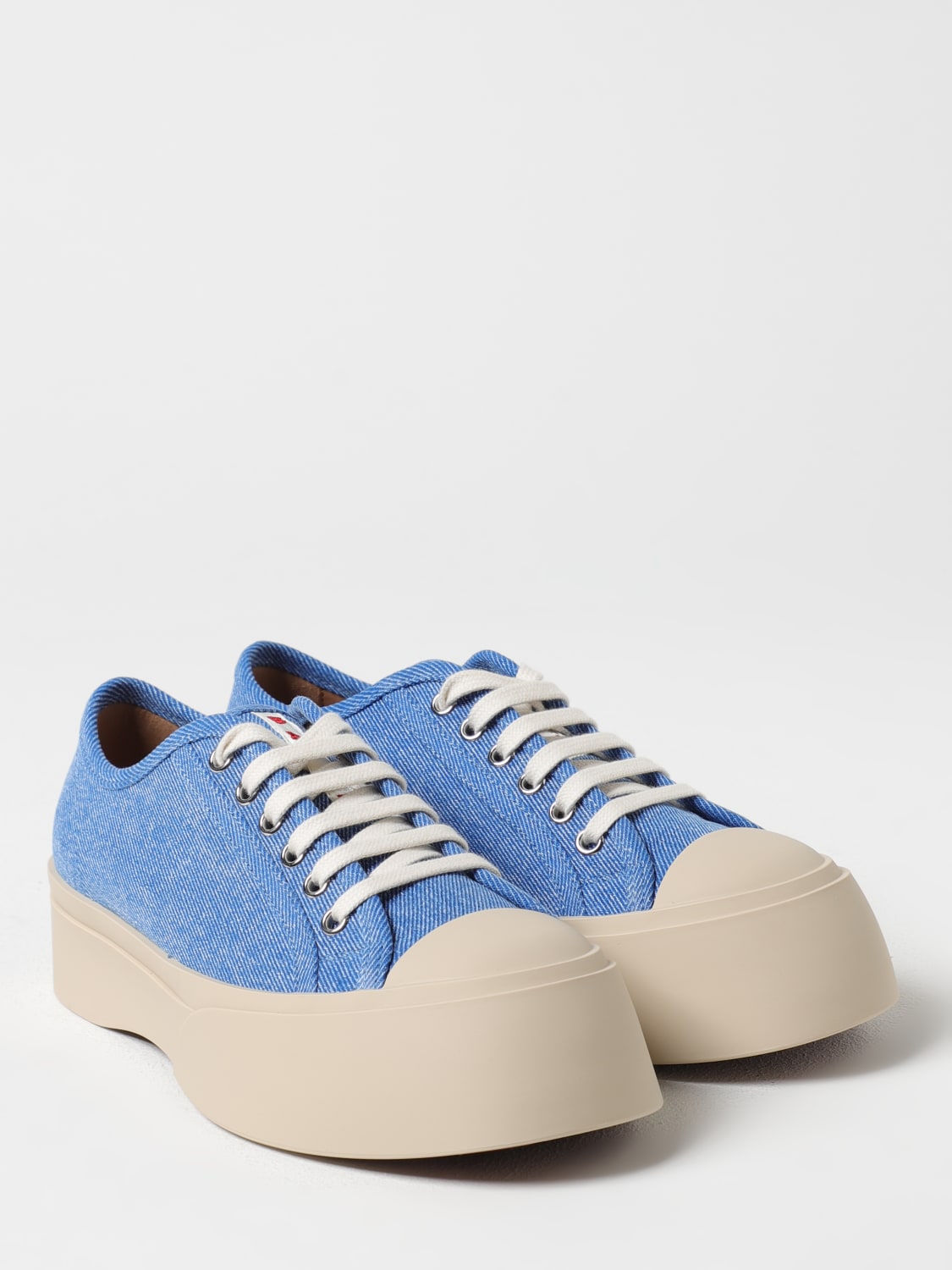 MARNI SNEAKERS: Shoes woman Marni, Sky Blue - Img 2