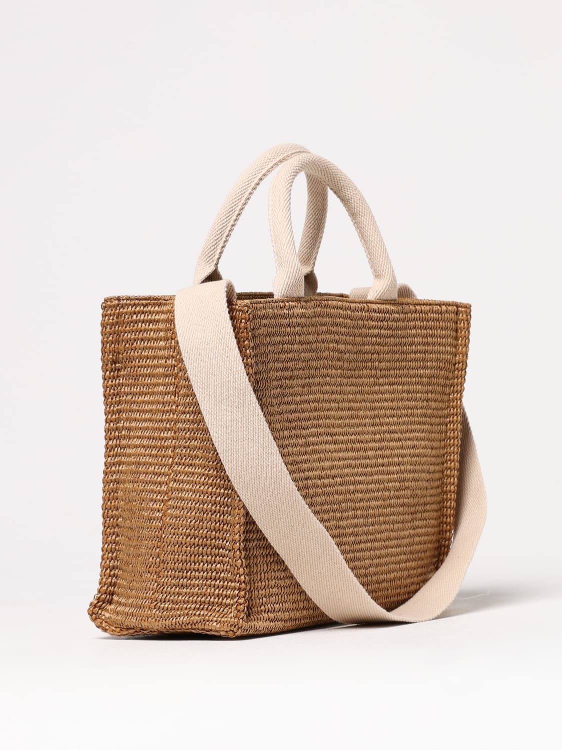 MARNI TOTE BAG: Shoulder bag woman Marni, Natural - Img 3