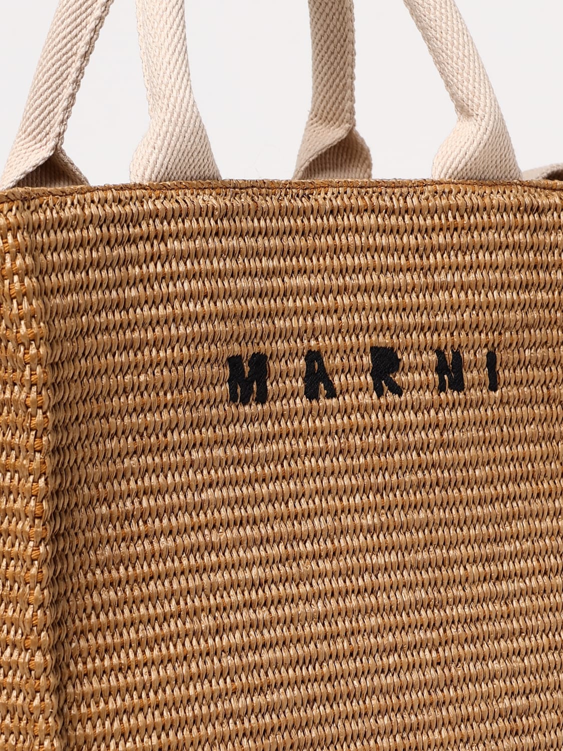 MARNI TOTE BAG: Shoulder bag woman Marni, Natural - Img 4