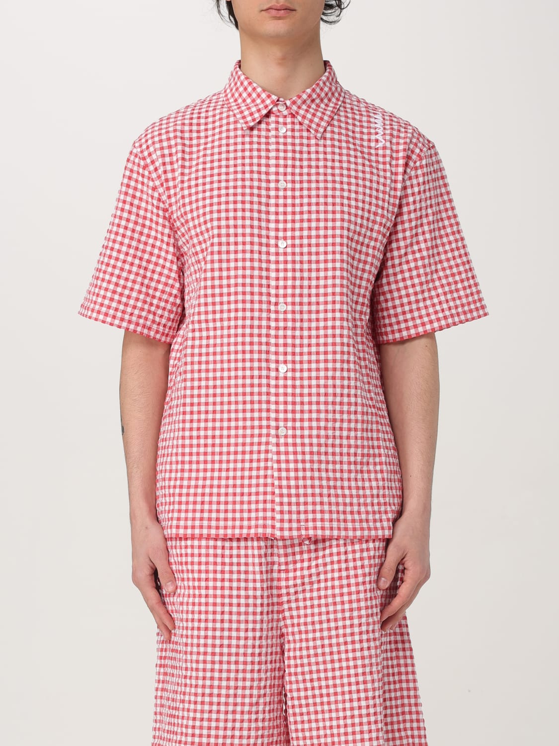 MARNI SHIRT: Shirt men Marni, Red - Img 1