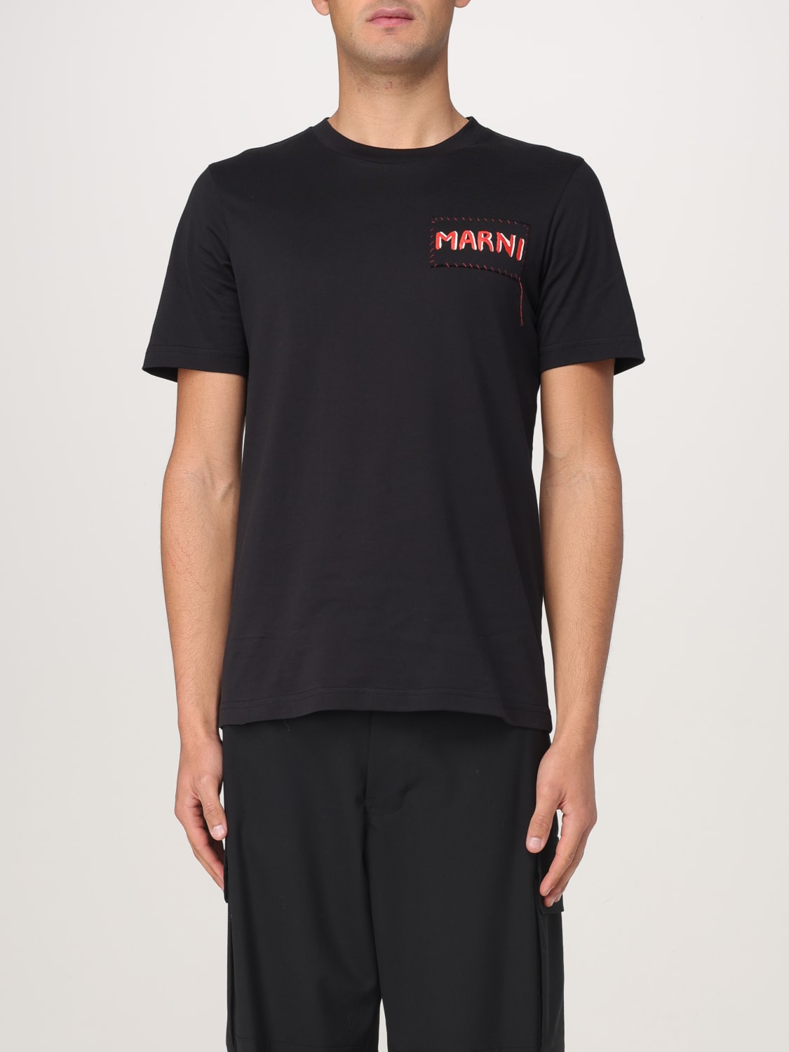 MARNI T-SHIRT: T-shirt men Marni, Black - Img 1