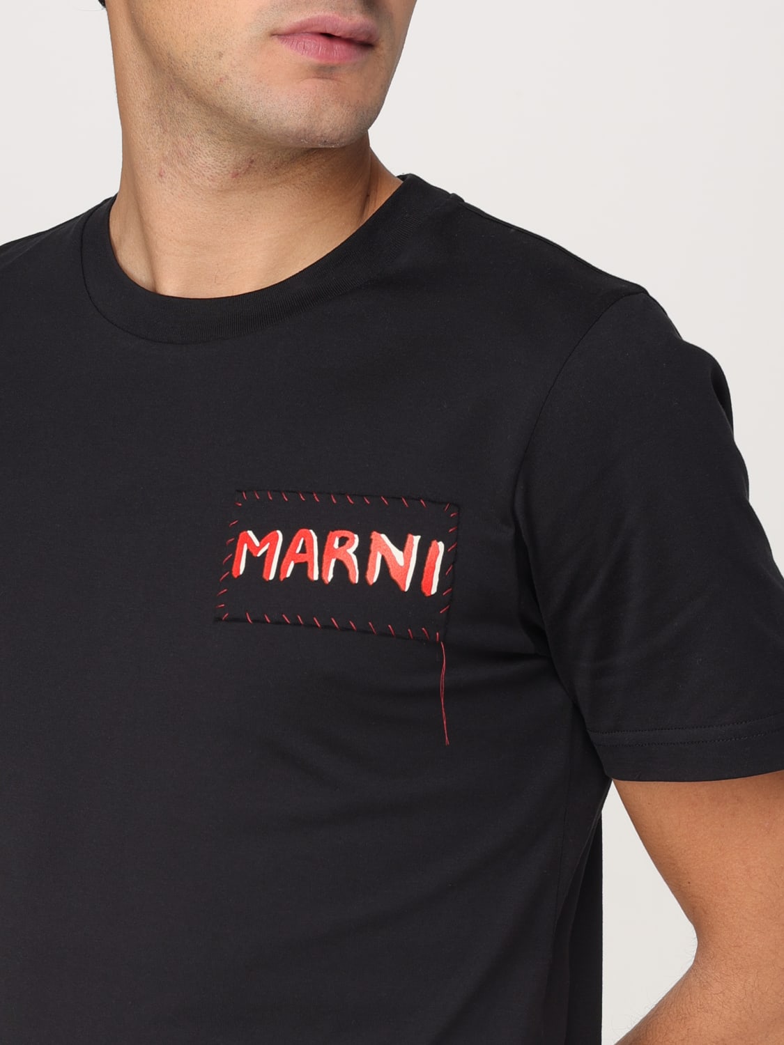 MARNI T-SHIRT: T-shirt men Marni, Black - Img 5
