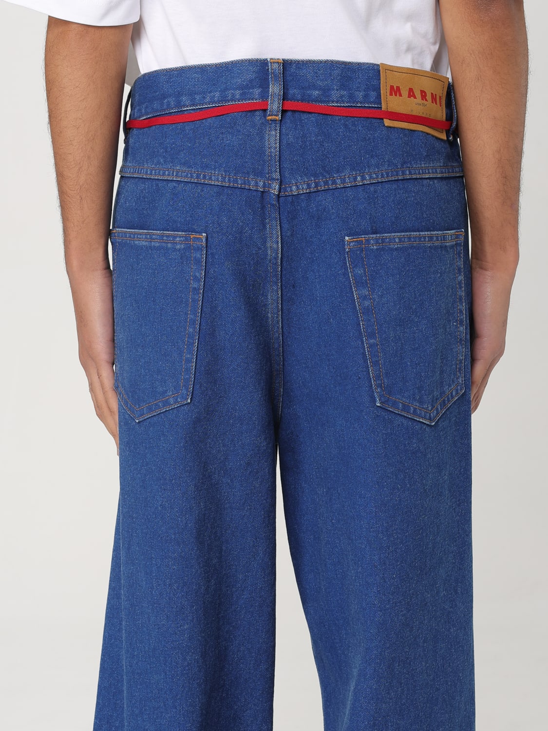 MARNI JEANS: Jeans men Marni, Denim - Img 5