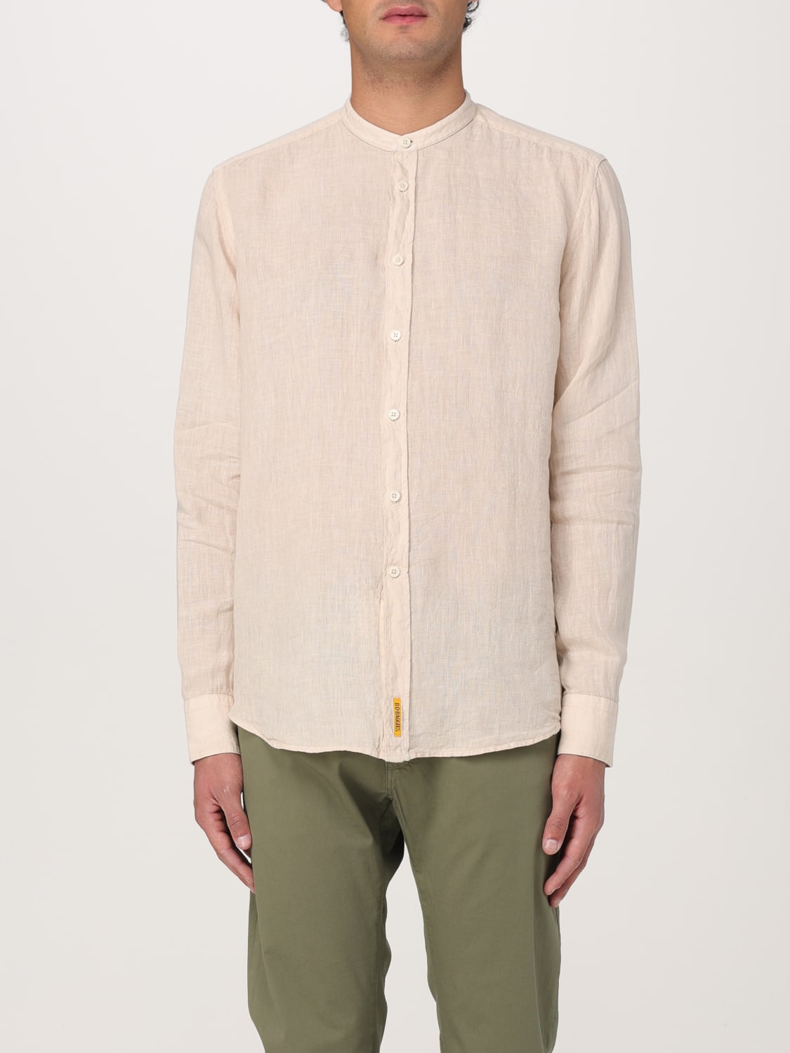 B.D BAGGIES SHIRT: Shirt men Bd Baggies, Yellow Cream - Img 1