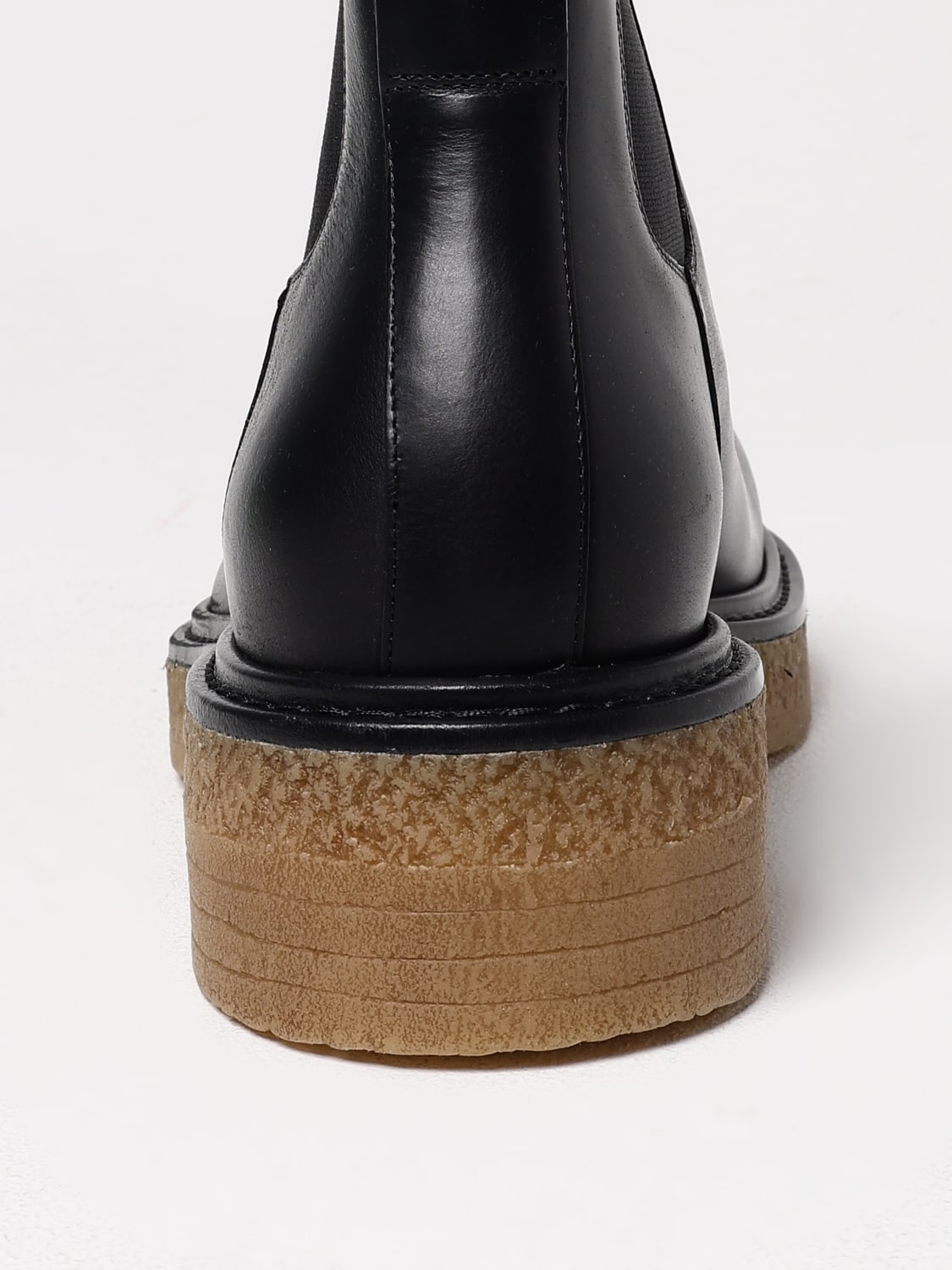 BOTTEGA VENETA STIVALETTI: Stivaletto Haddock Chelsea Bottega Veneta in pelle , Nero - Img 4