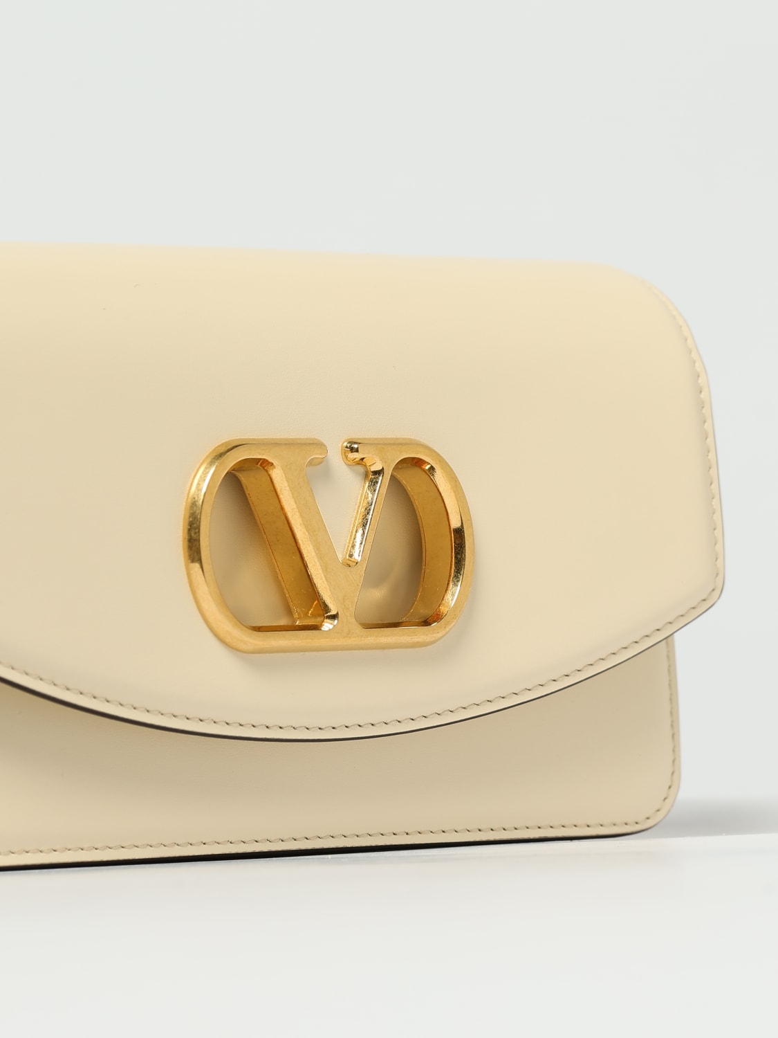 バッグ・カバンその他 VALENTINO Woman Mini bag Yellow Cream 6W0B0R71GCB REN VALENTINO GARAVANI: Shoulder bag woman - Yellow Cream