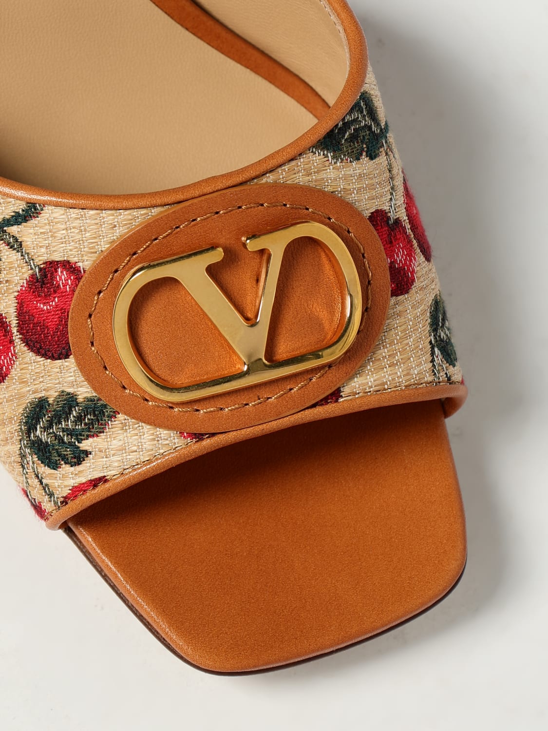 VALENTINO GARAVANI SANDALEN MIT ABSATZ: Schuhe damen Valentino Garavani, Natural - Img 4