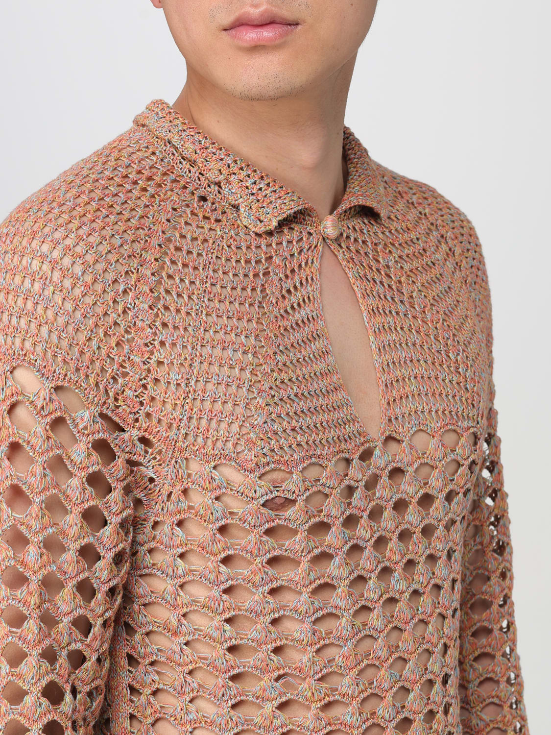 VALENTINO SWEATER: Sweater men Valentino, Beige - Img 5