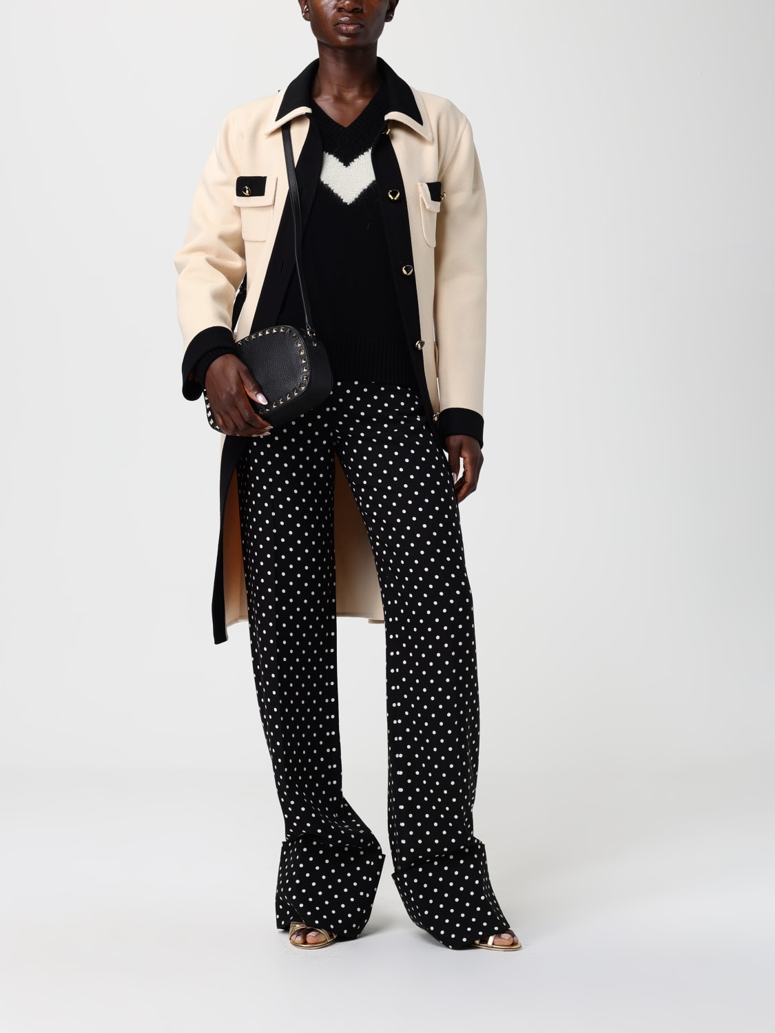 VALENTINO PANTS: Pants woman Valentino, White - Img 2