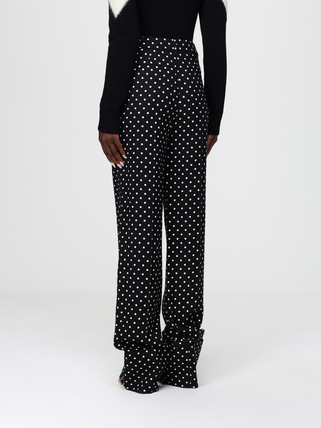 VALENTINO PANTS: Pants woman Valentino, White - Img 3