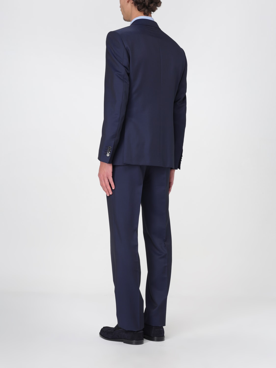 ZEGNA ANZUG: Anzug herren Zegna, Blau - Img 3