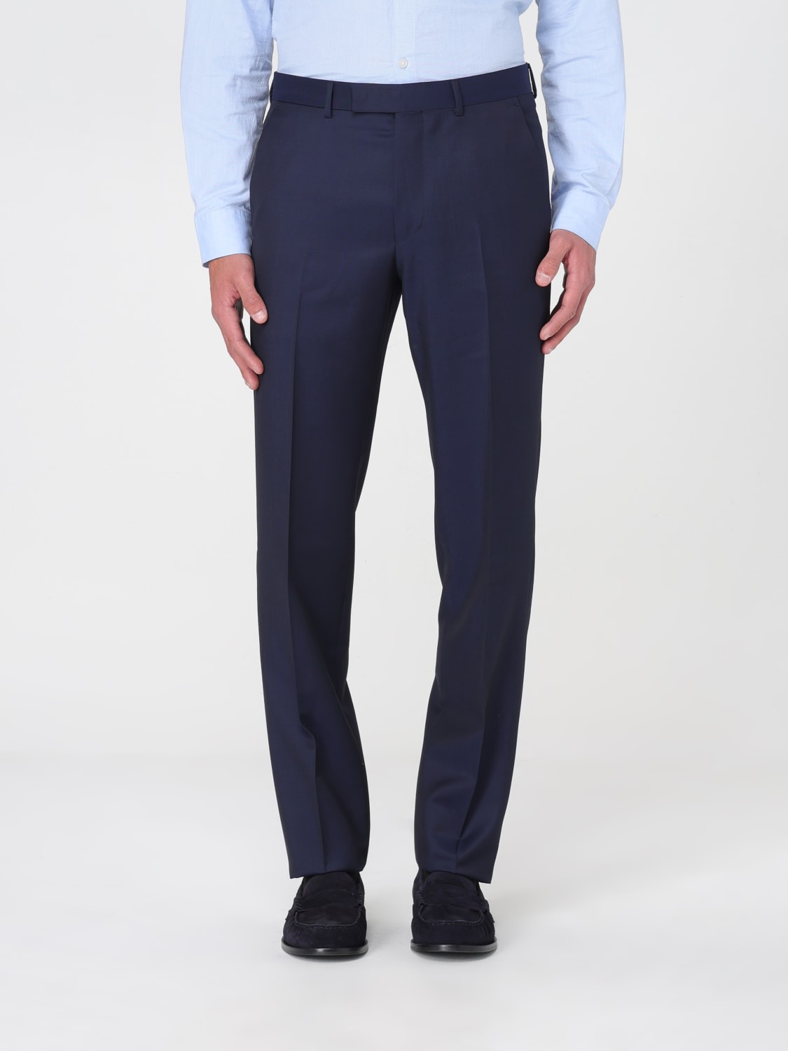 ZEGNA ANZUG: Anzug herren Zegna, Blau - Img 6